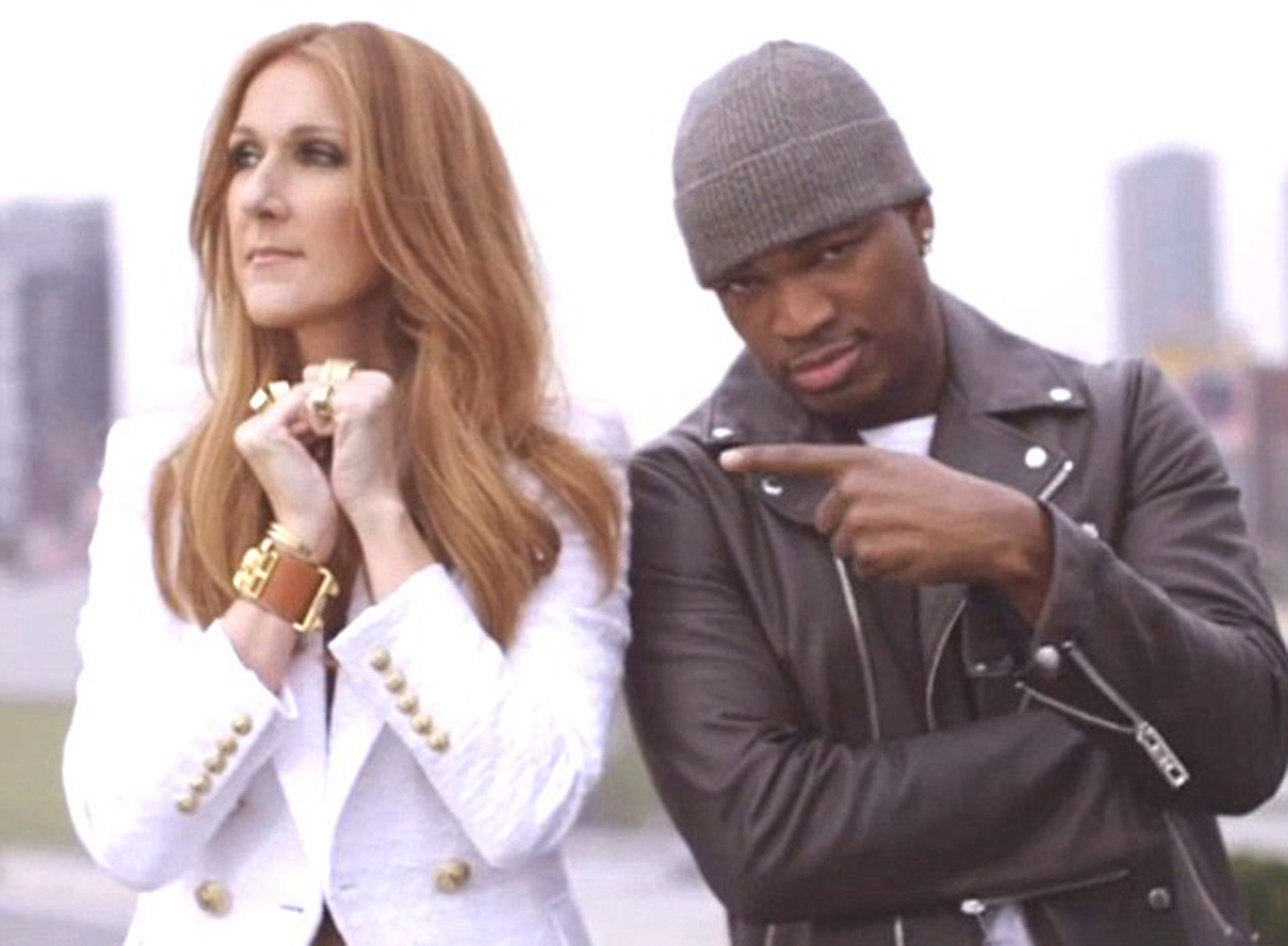Celine Dion and Ne-Yo star in the video to their single 'Incredible'