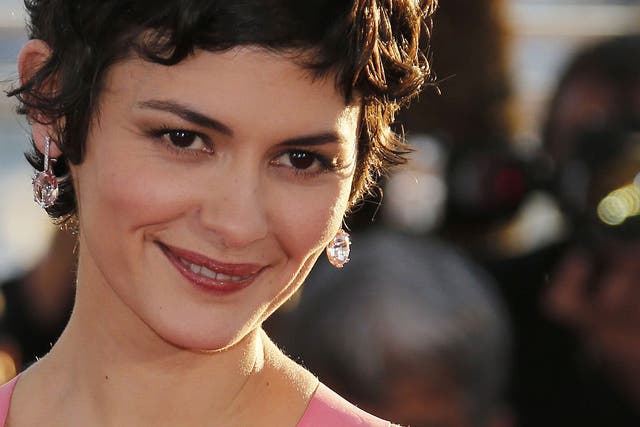Gallic charm: Audrey Tautou is content to be a star of French cinema  