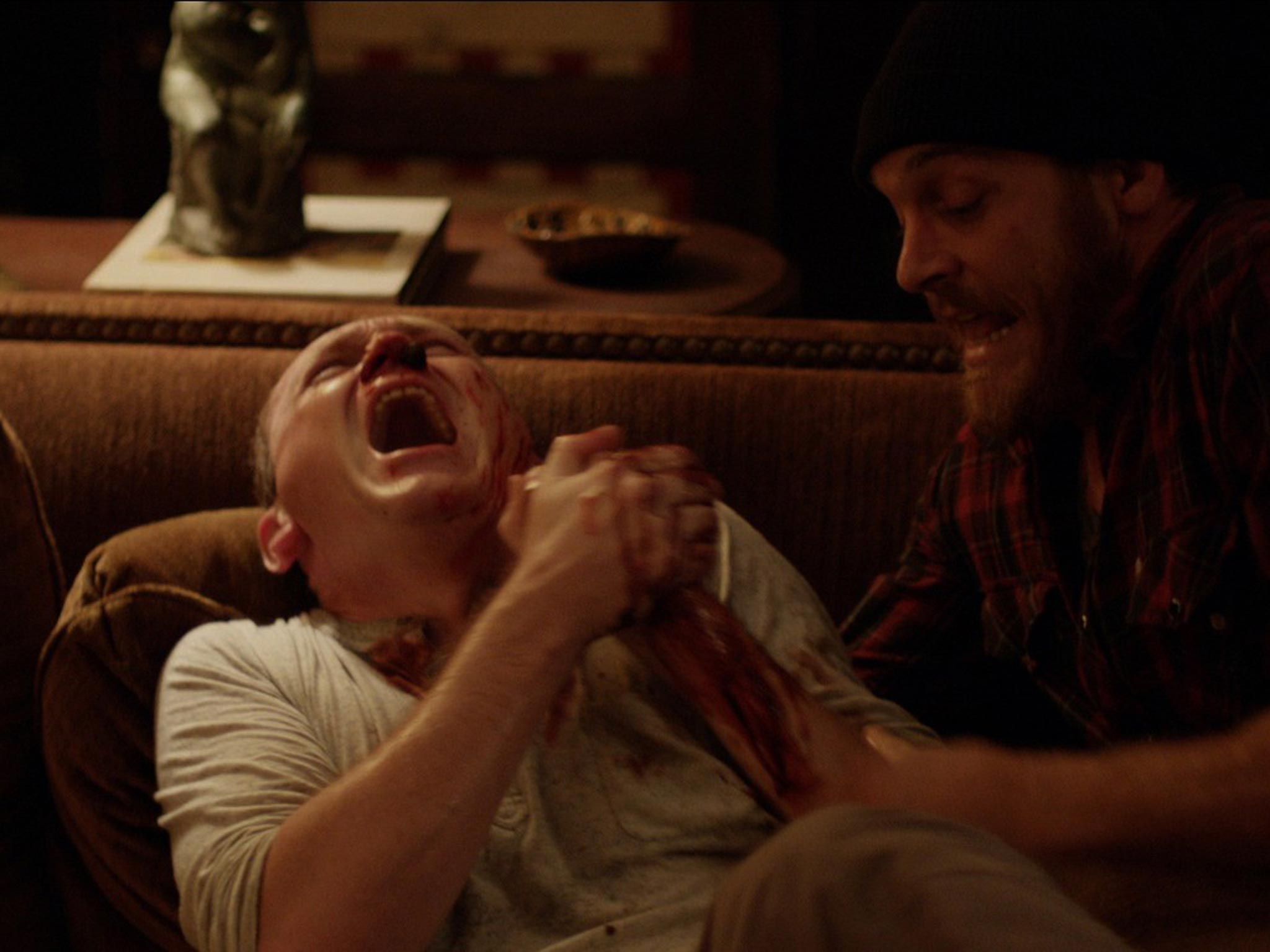 Not so funny games: Pat Healy and Ethan Embry in EL Katz's tense and extreme 'Cheap Thrills'