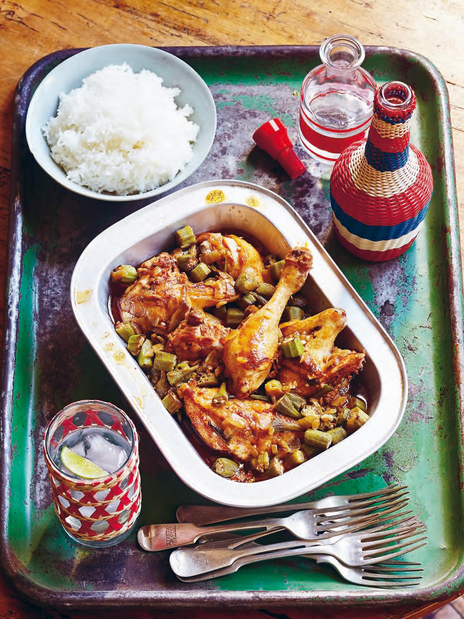 Frango com quiabo (chicken with okra) by Fernanda De Paula and Shelley Hepworth