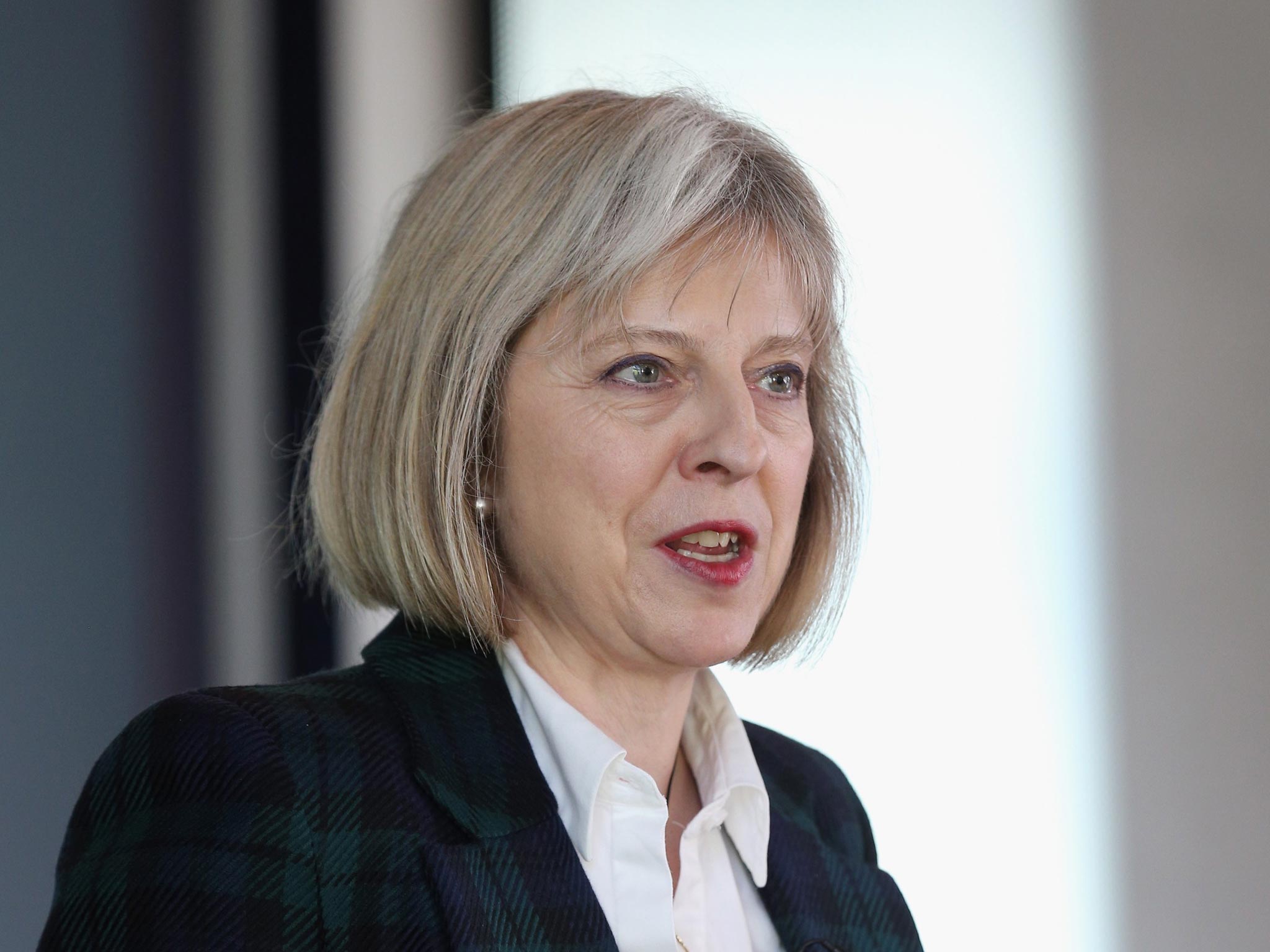 Home Secretary Theresa May was criticised for her speech on Wednesday concerning immigration