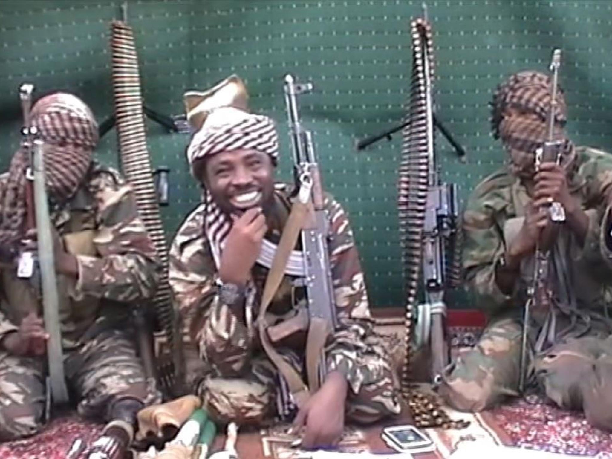 A video released by Boko Haram last year shows a man purporting to be Abubakar Shekau, the group’s leader, taunting world leaders