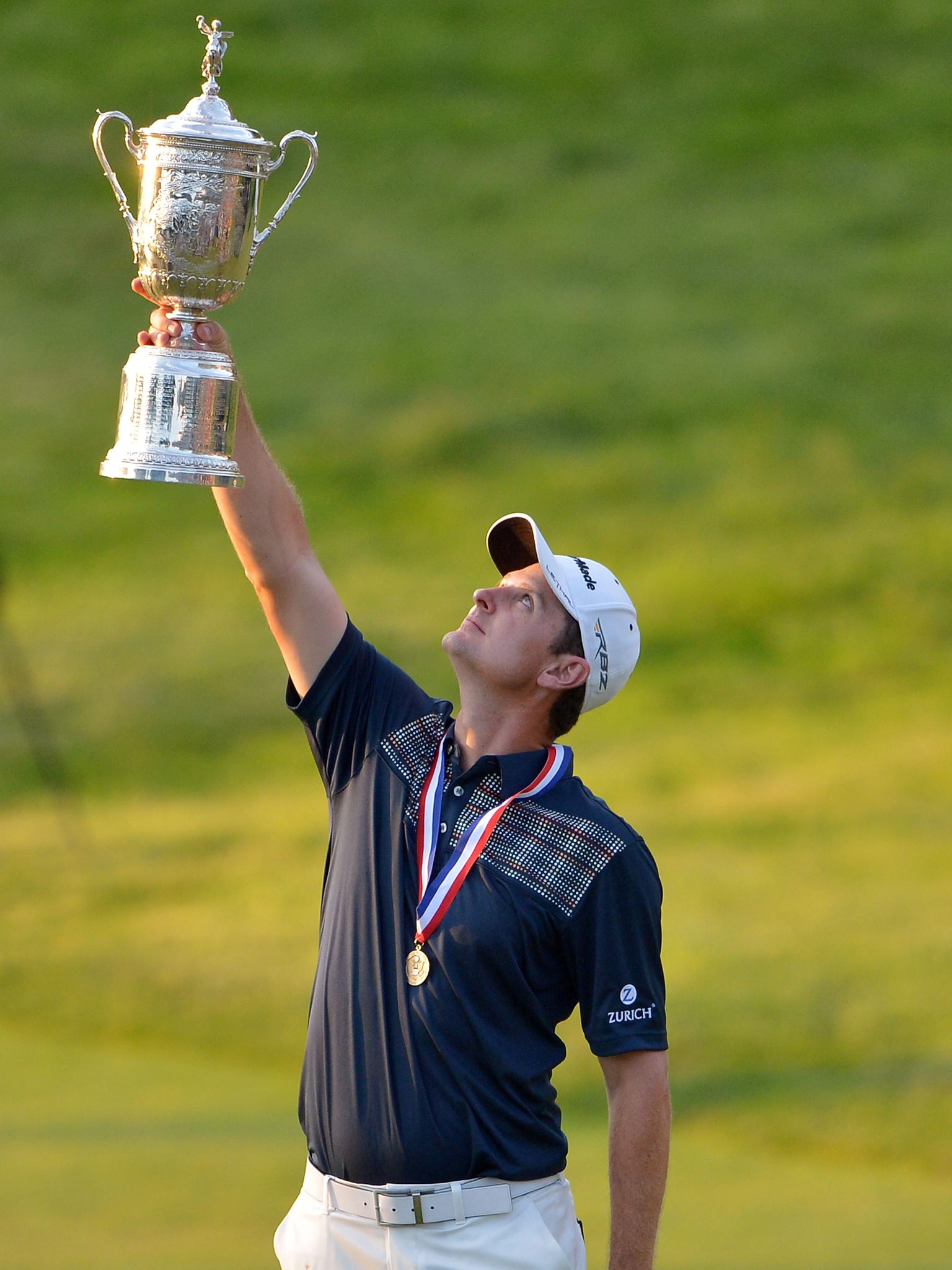 Justin Rose paid tribute to his late father Ken after winning the US Open last year