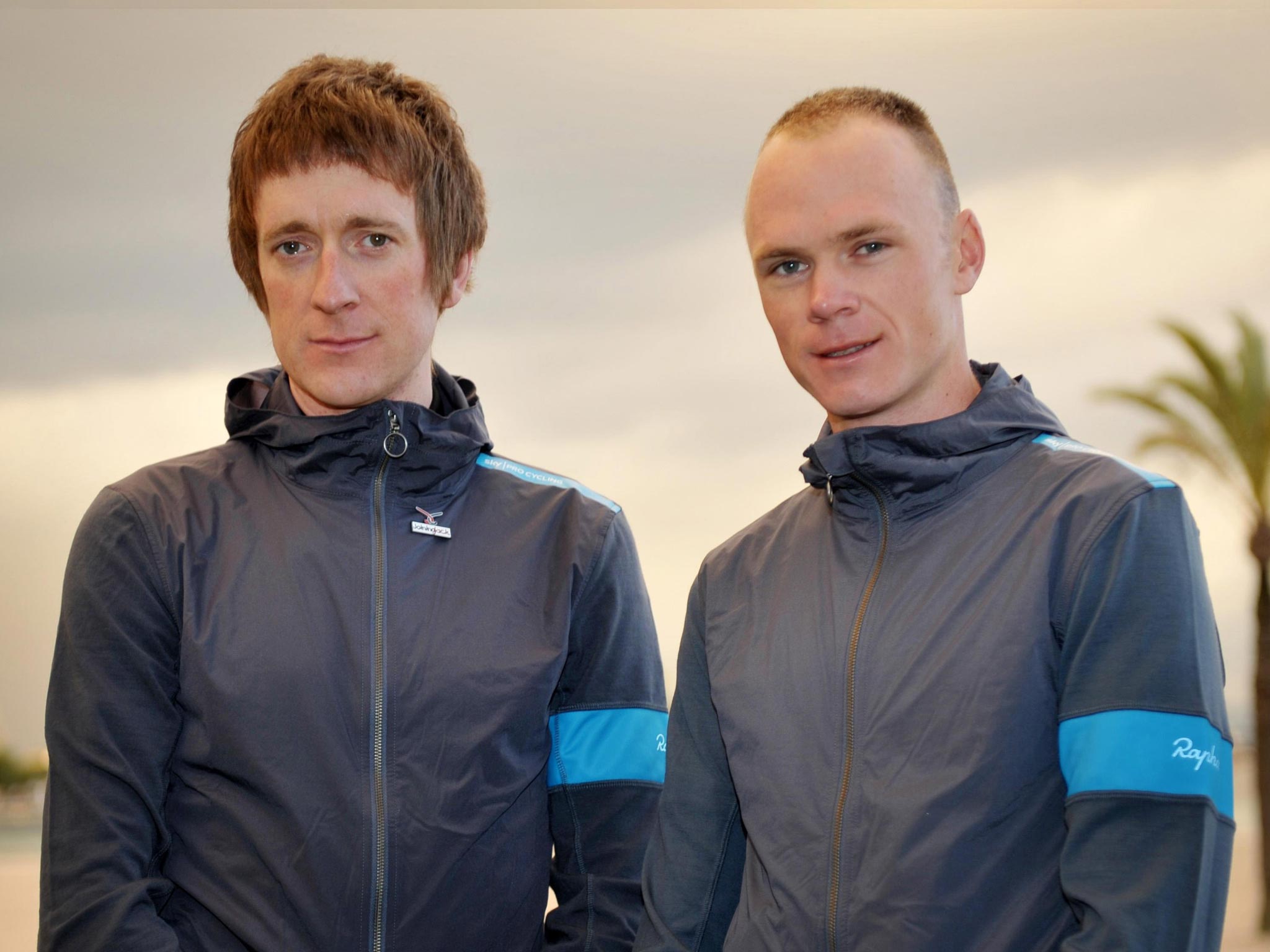 Sir Bradley Wiggins (left) said he would ride for Chris Froome (right) in this year’s Tour de France, but Team Sky decided otherwise