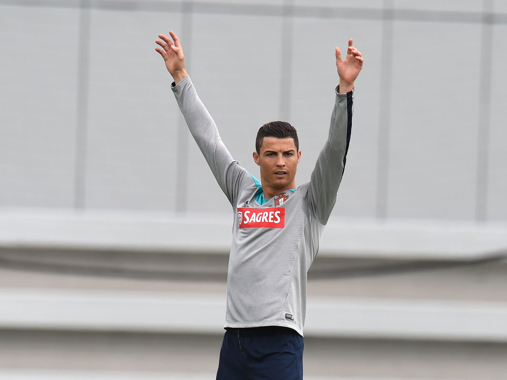 Cristiano Ronaldo has returned to training for Portugal ahead of the World Cup
