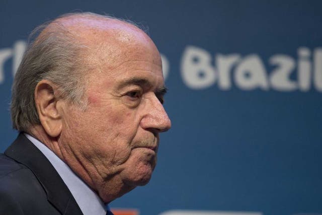 Fifa’s president Sepp Blatter 