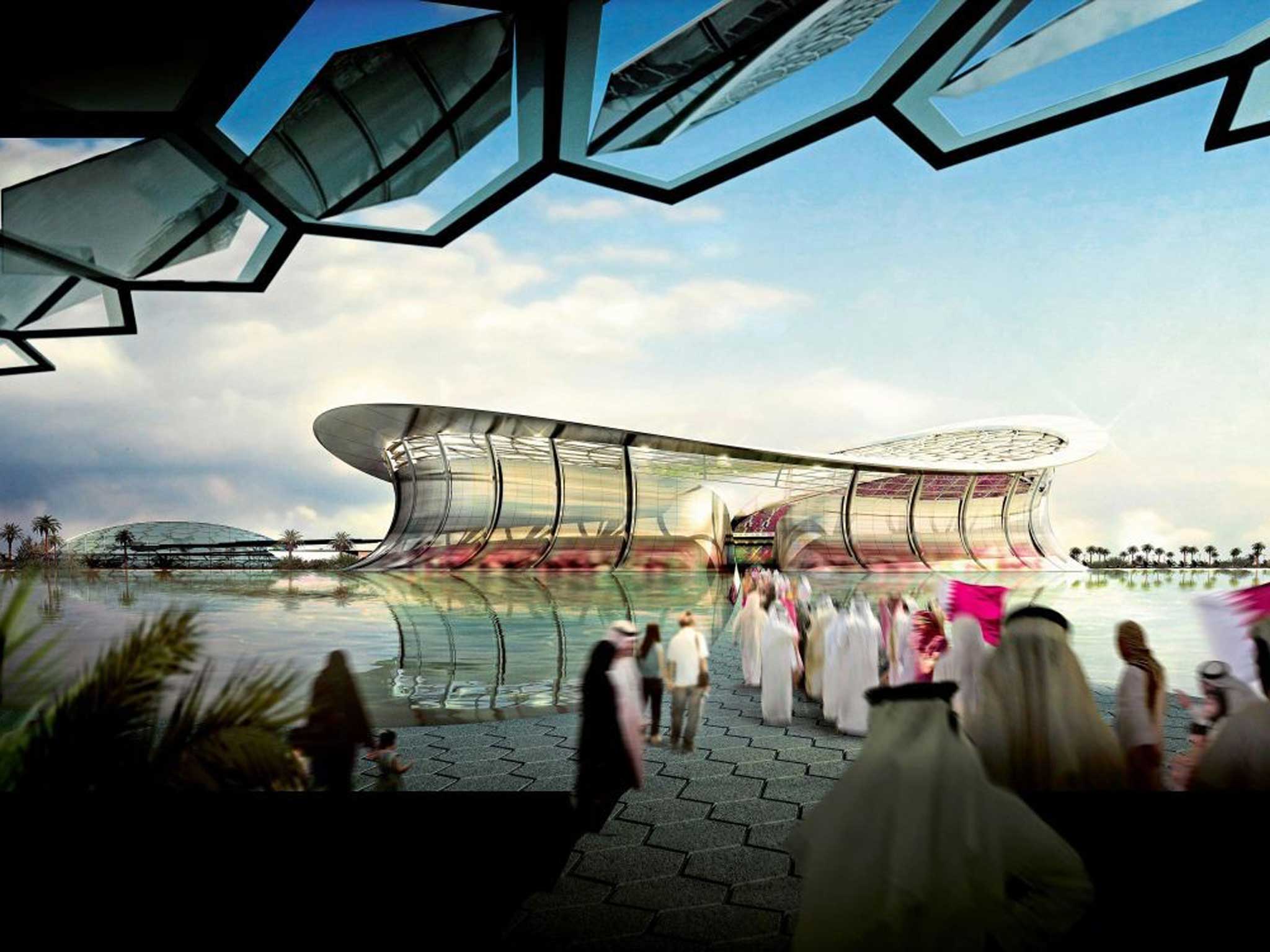 Qatar’s proposed stadium