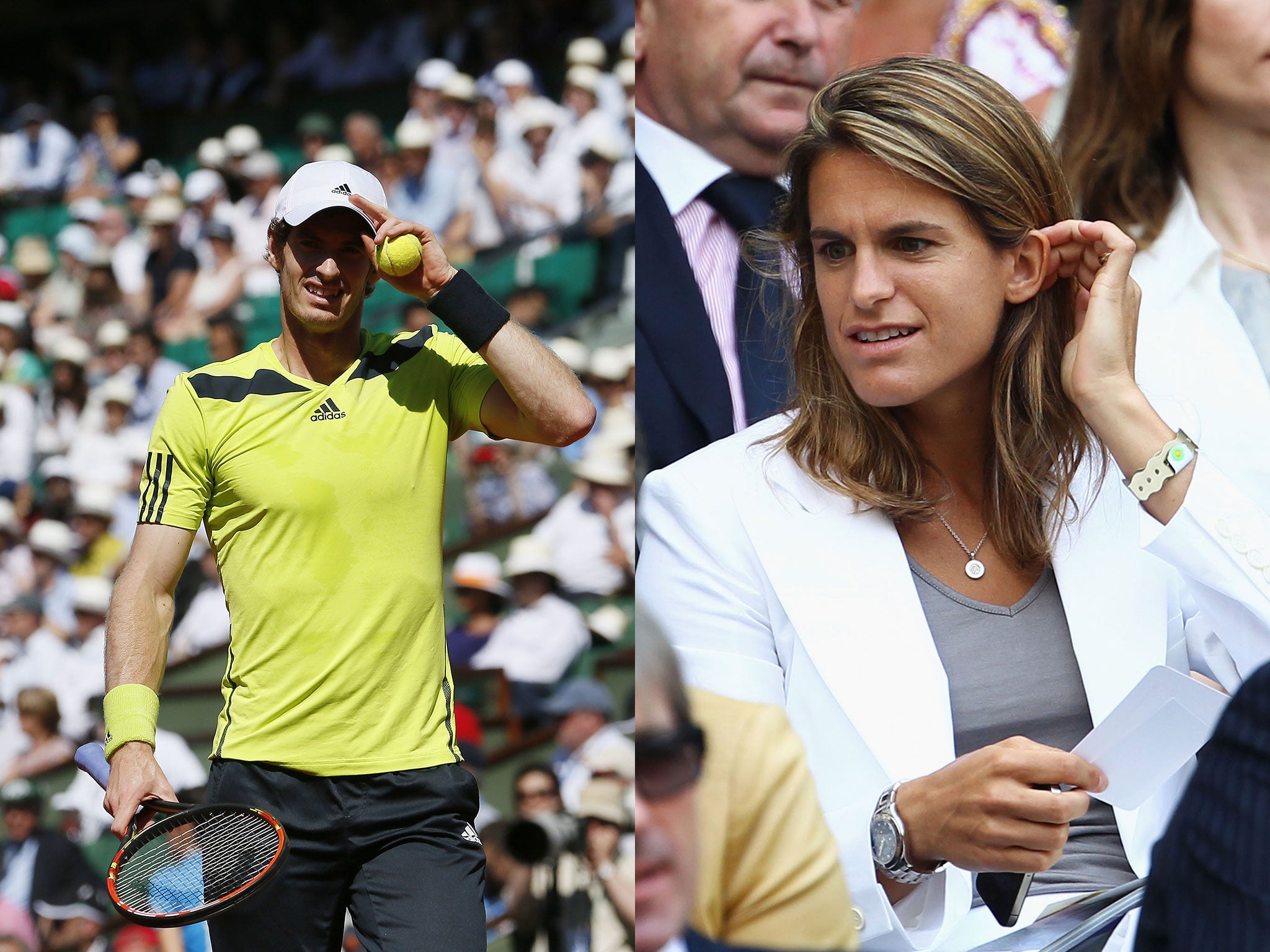 Andy Murray has confirmed Amelie Mauresmo as his new coach