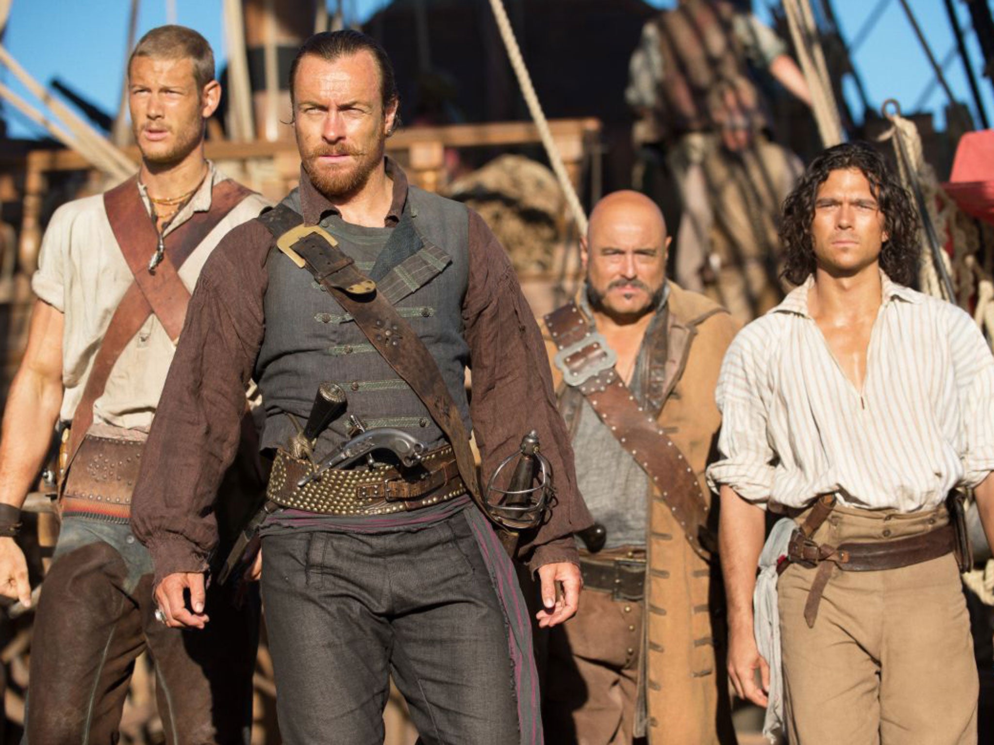 Black Sails Review It S The Wire On The Waves The Independent The Independent