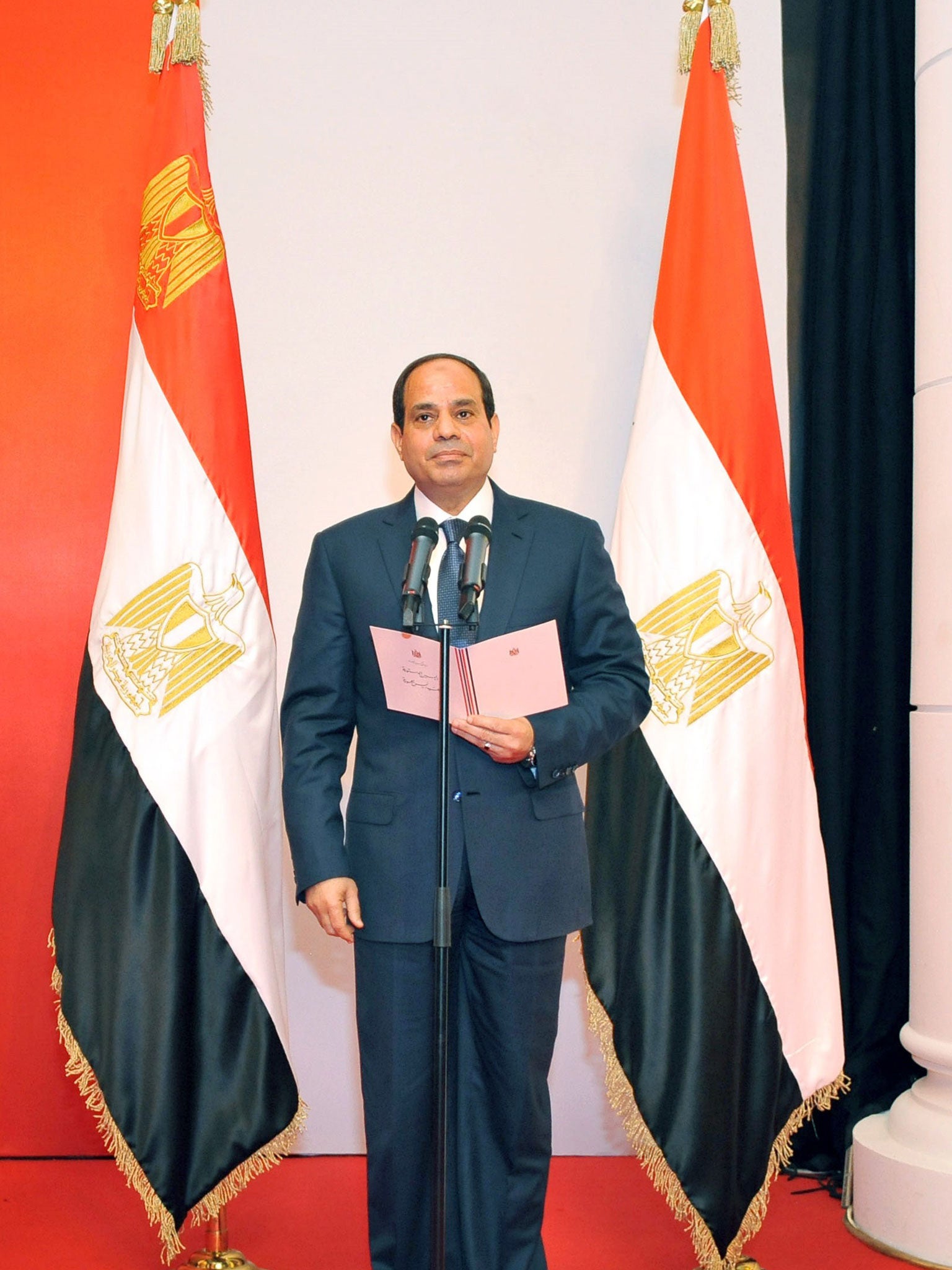 Abdel Fattah al-Sisi, the former head of Egypt’s armed forces, has been sworn in as President