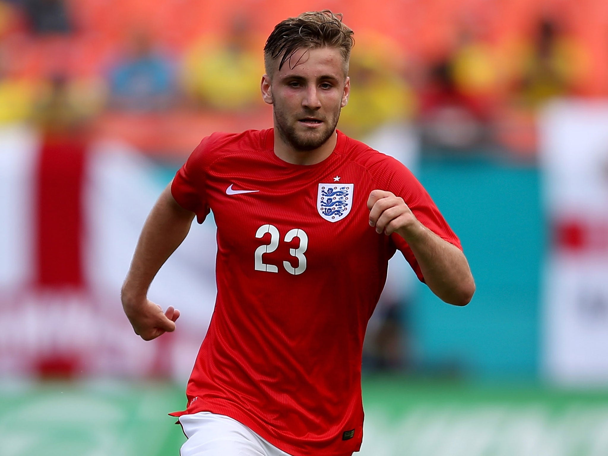Luke Shaw remains a transfer target for Manchester United