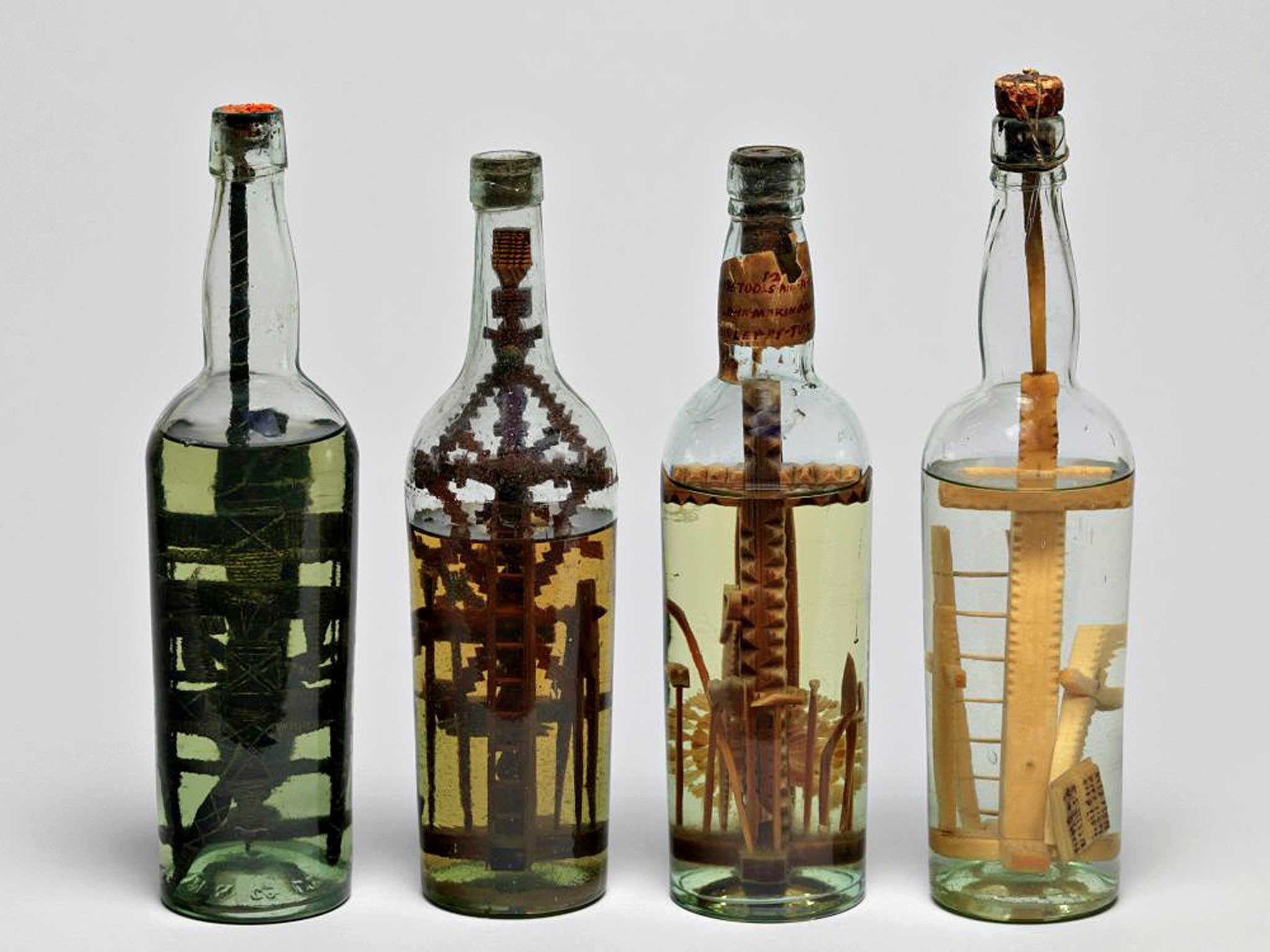 Cross patch: four gods-in-a- bottle