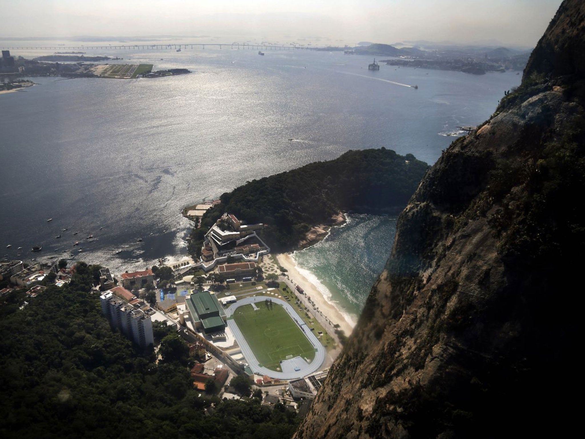 Many of the waters designated for Olympic events were found to contain super bacteria 