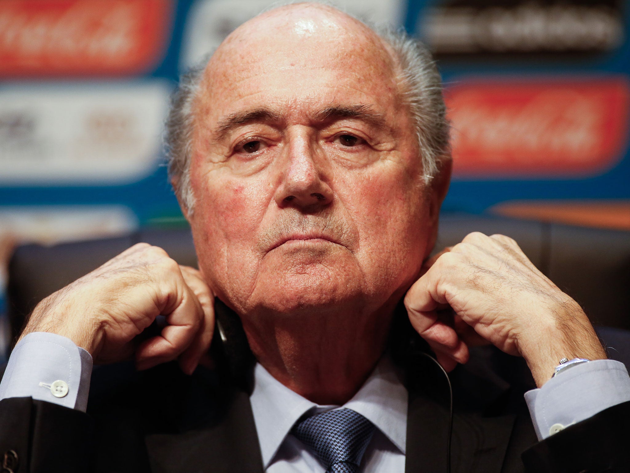 Blatter had been addressing the African and Asian confederations’ congress