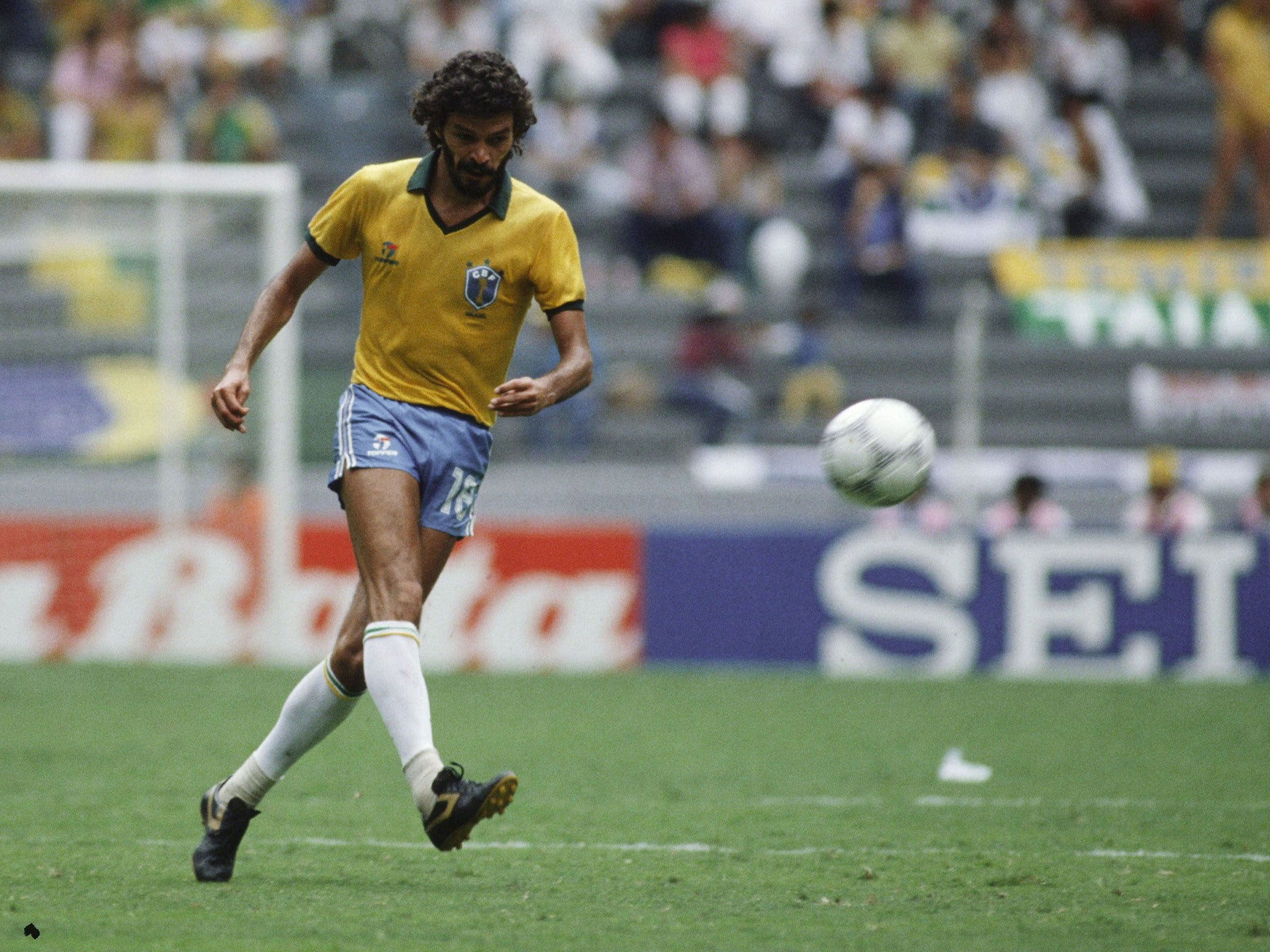 The footballers of yesteryear, such as Socrates, had a different physicality to the players of today