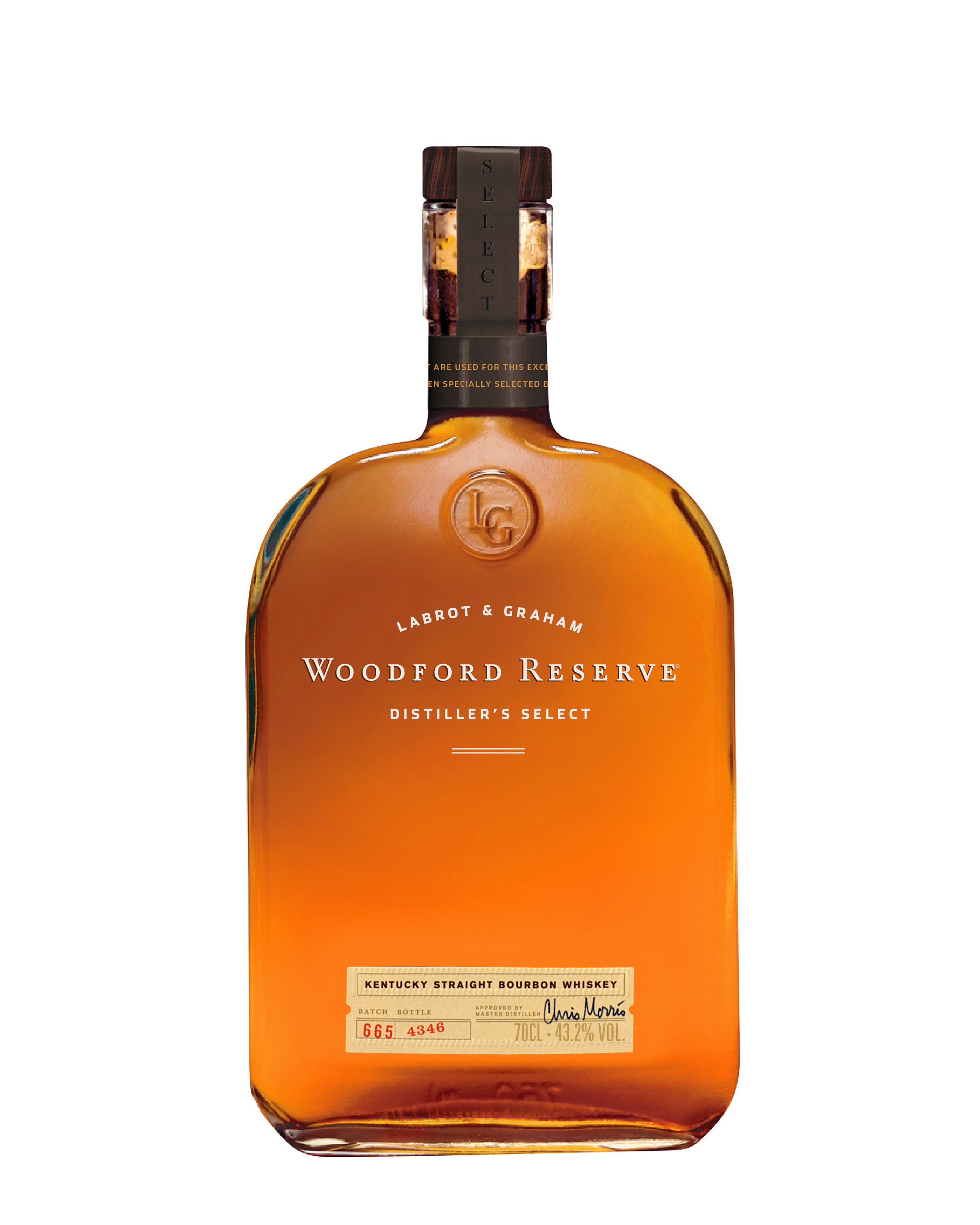 Woodford Reserve is an affordable yet smooth and citrusy choice.