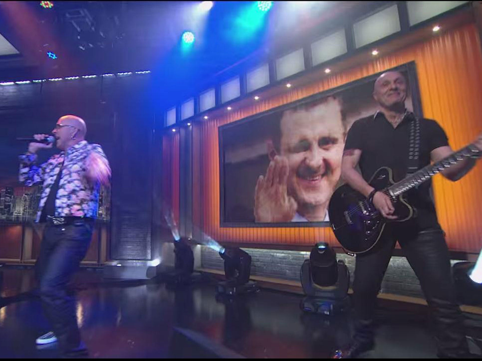 Nineties pop group Right Said Fred revisited their classic song I’m Too Sexy to deliver a scathing version of I’m Too Sexy especially for Bashir al-Assad on the Last Week Tonight show
