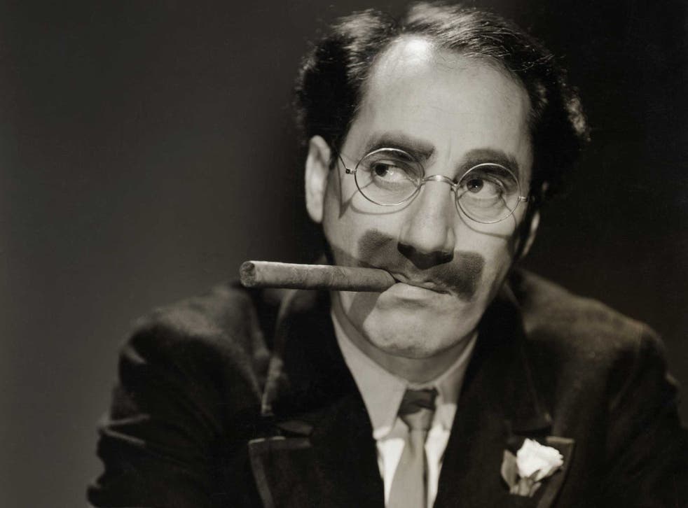 Up in smoke: Groucho Marx 