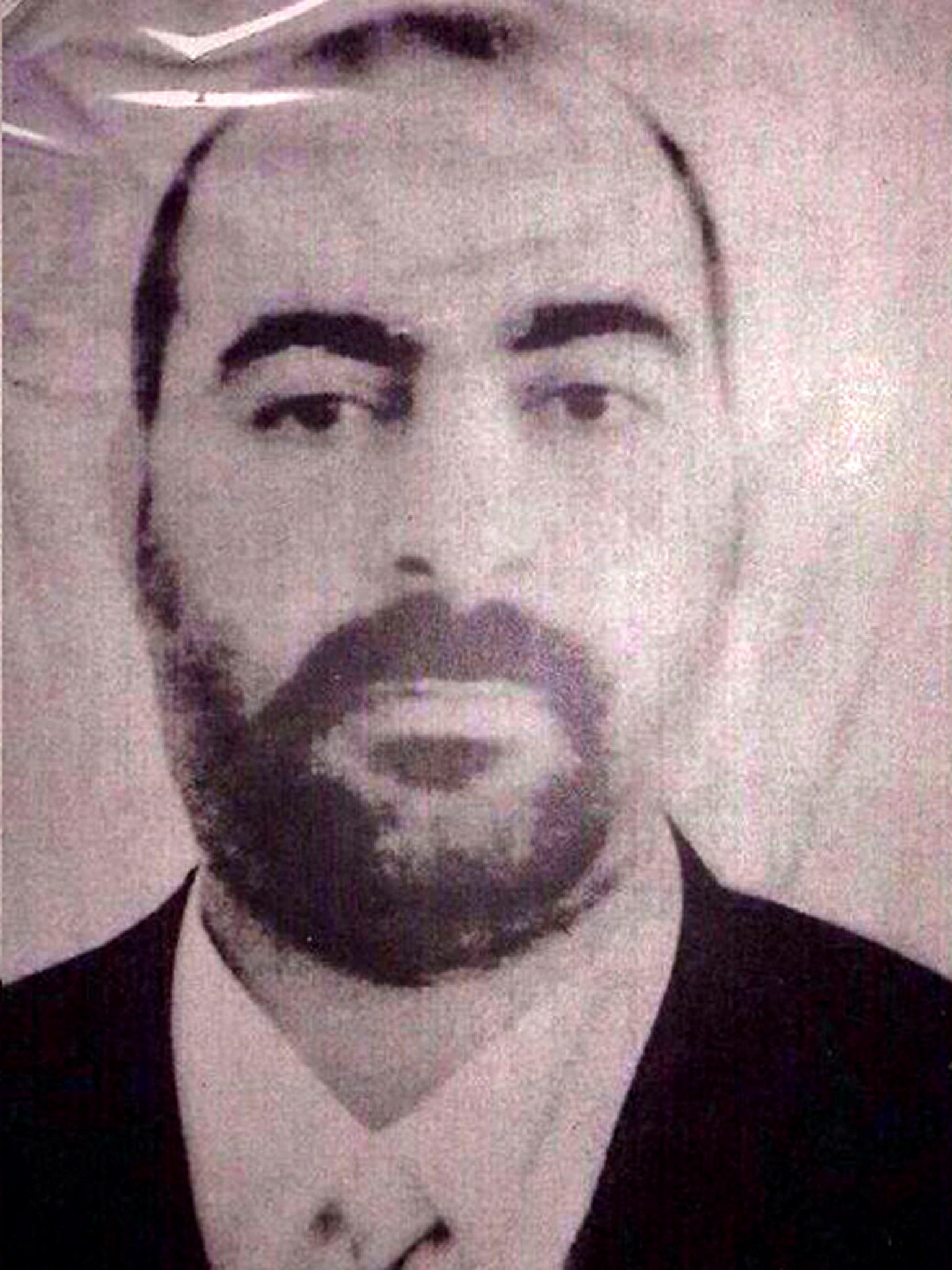 Abu Bakr al-Baghdadi, the leader of the Islamic State of Iraq and the Levant (Isis) 