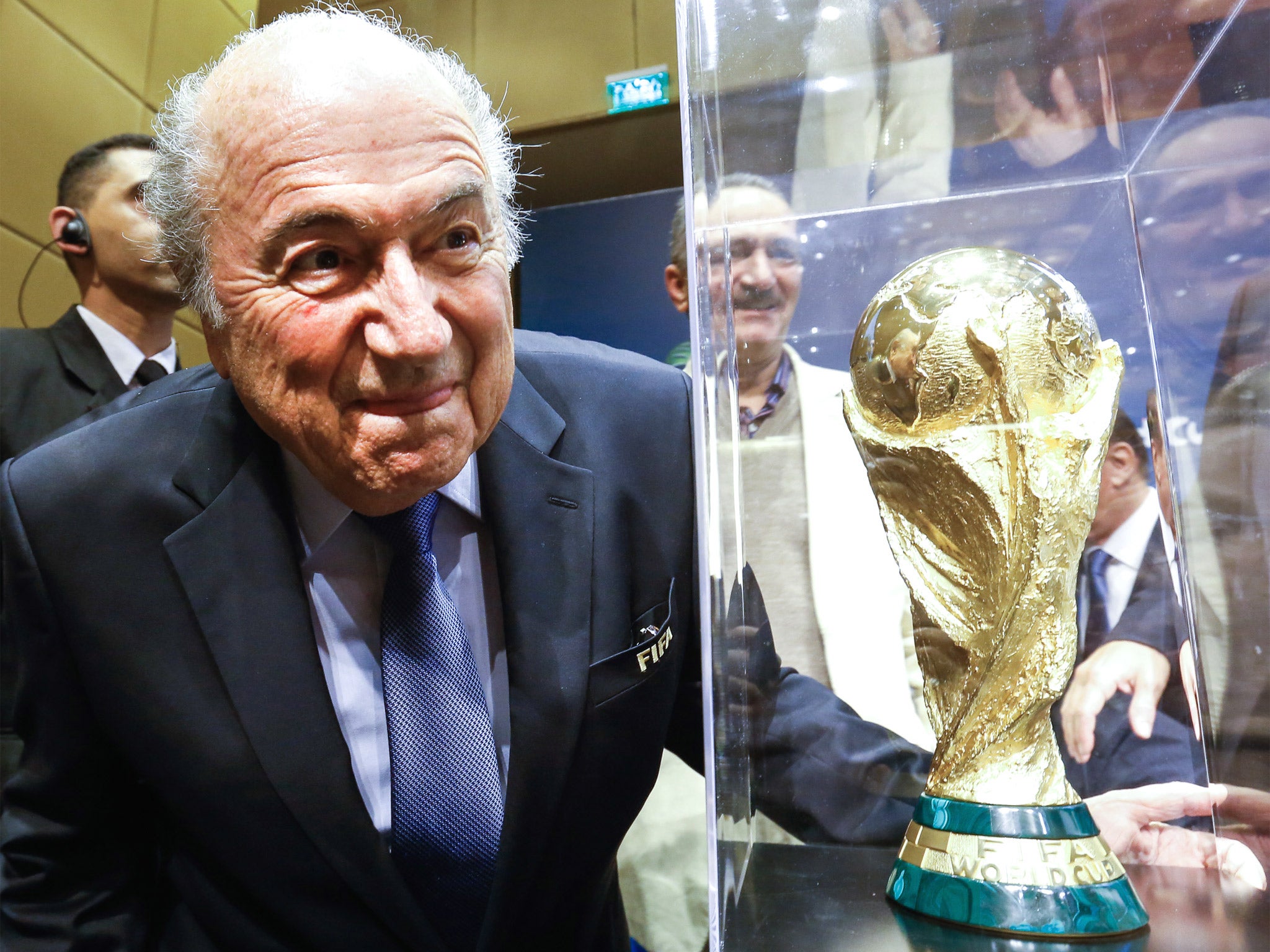 The high point for Sepp Blatter in Sao Paulo was muted applause for his pre-World Cup speech