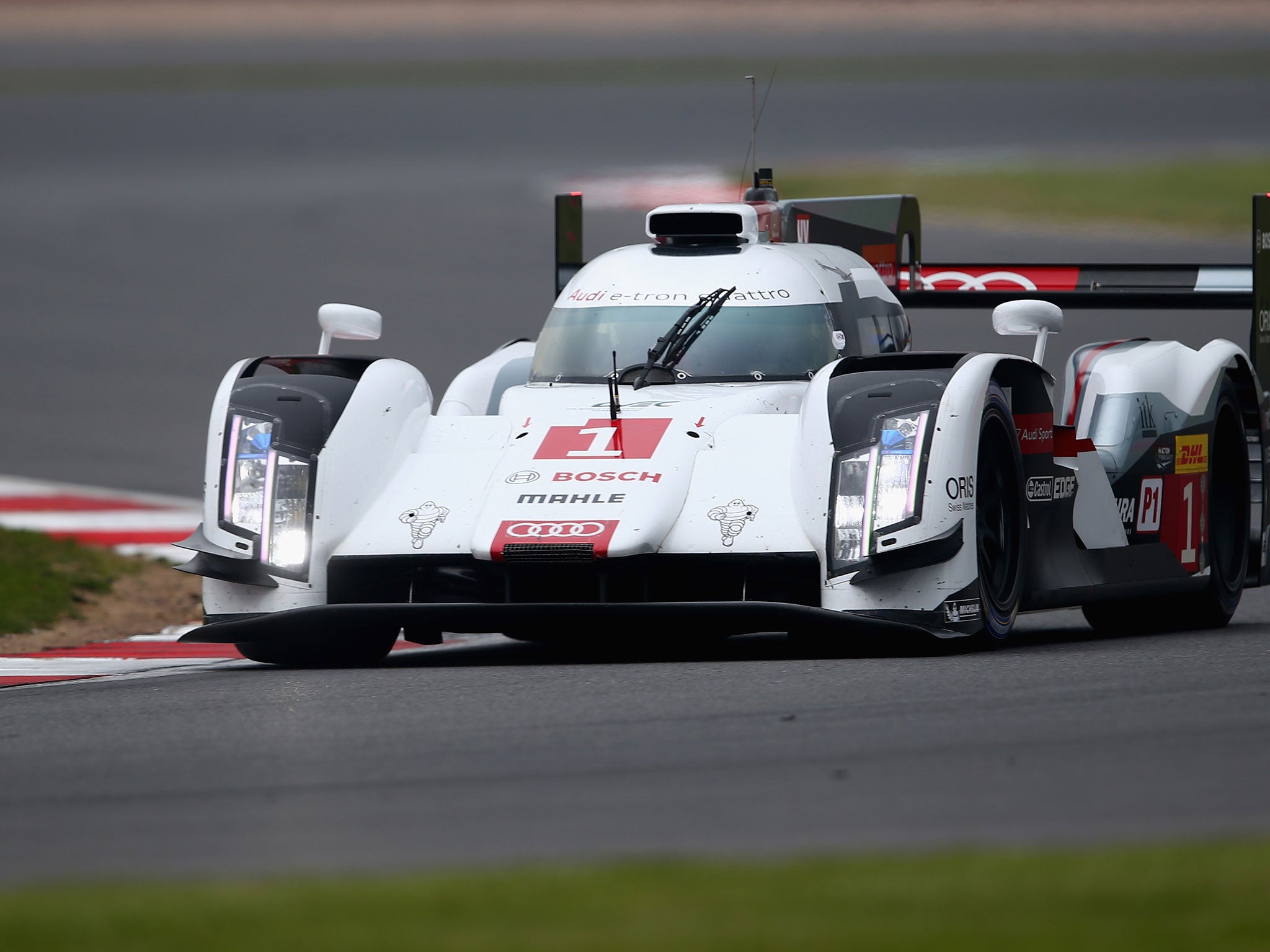 Loic Duval suffered a heavy accident in practice for the Le Mans 24 hours