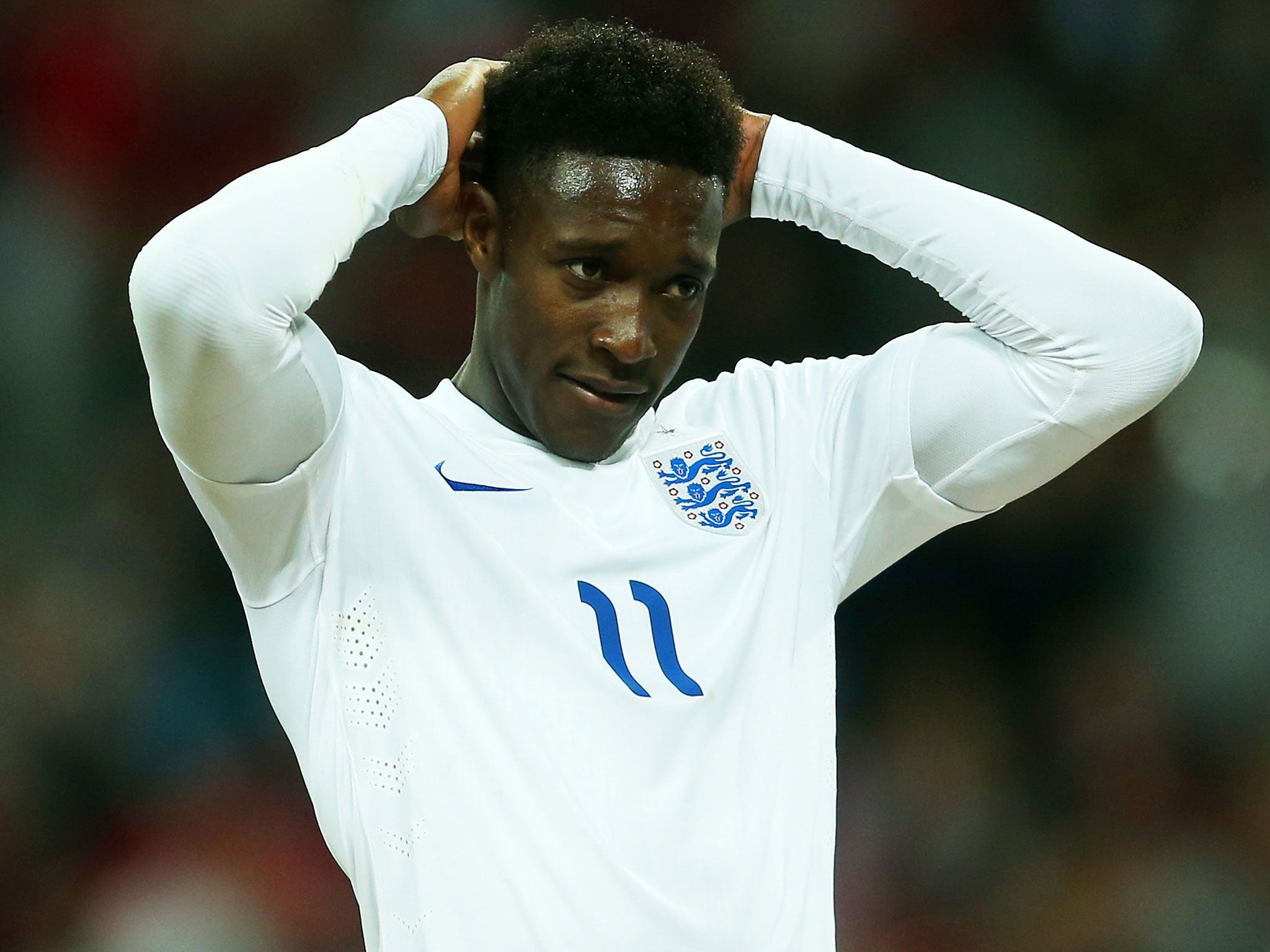 Danny Welbeck is a doubt for England opening World Cup match against Italy