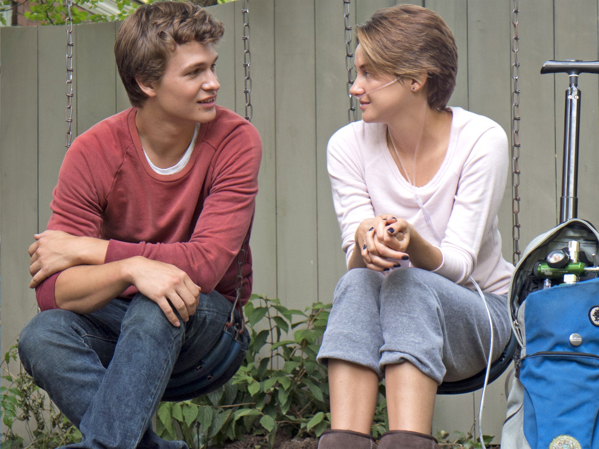 setting of the fault in our stars