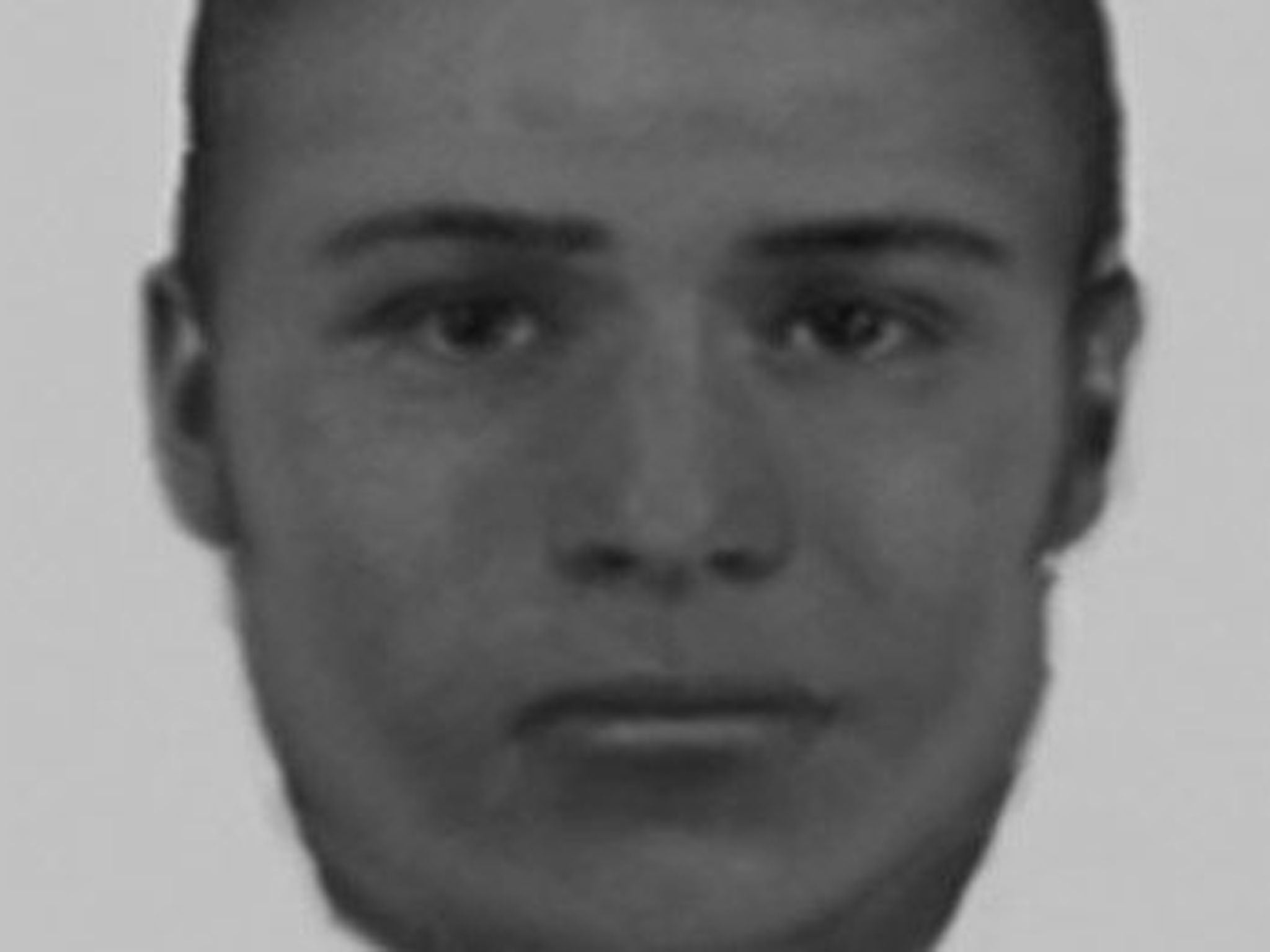 E-fit of the suspect issued by Greater Manchester Police