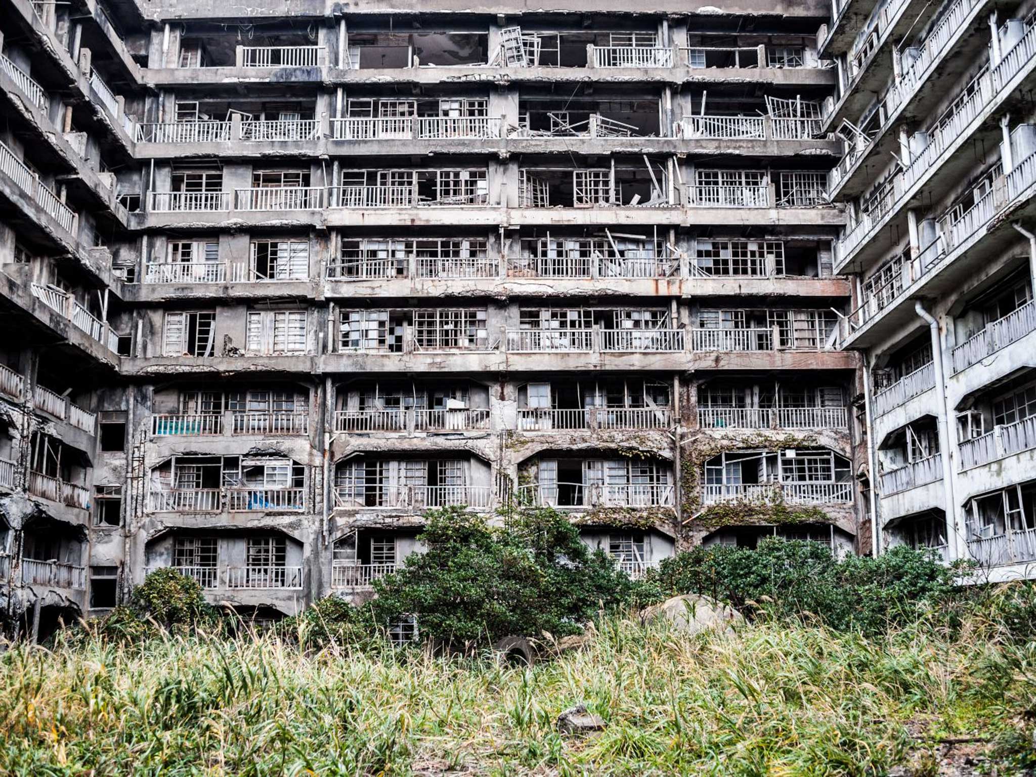 Hashima: Among the ruins on Japan's Battleship Island, the place that time  forgot | The Independent | The Independent