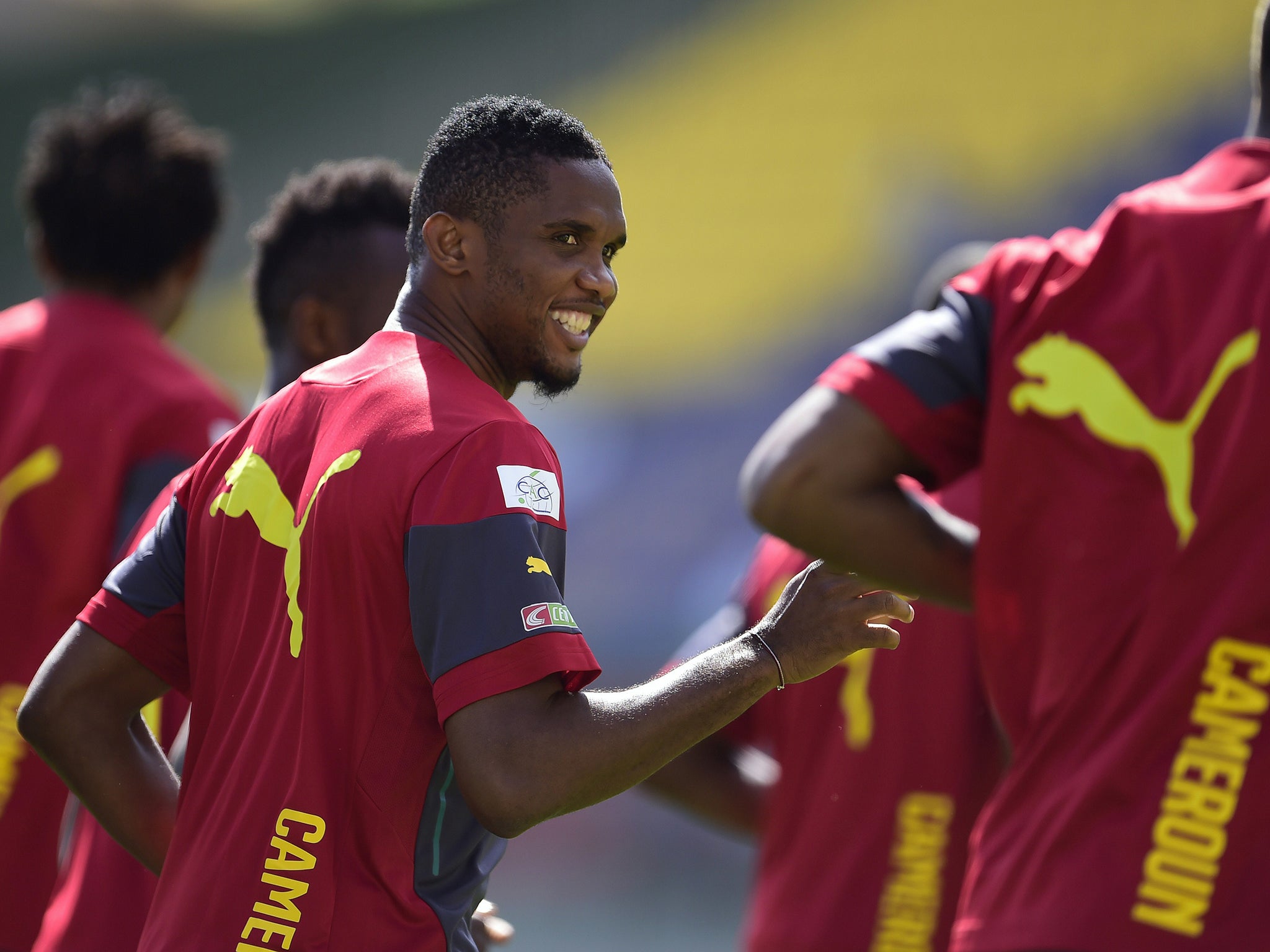 Cameroon striker Samuel Eto’o