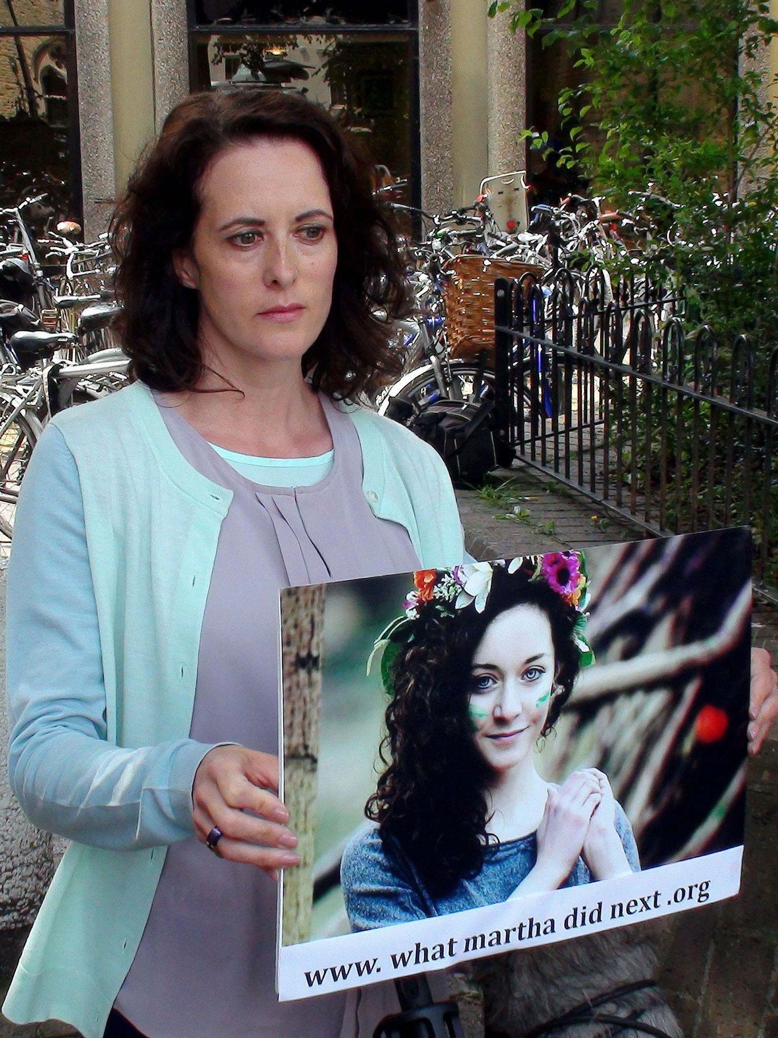 Anne-Marie Cockburn, the mother of 15-year-old Martha Fernback, who died after taking ecstasy