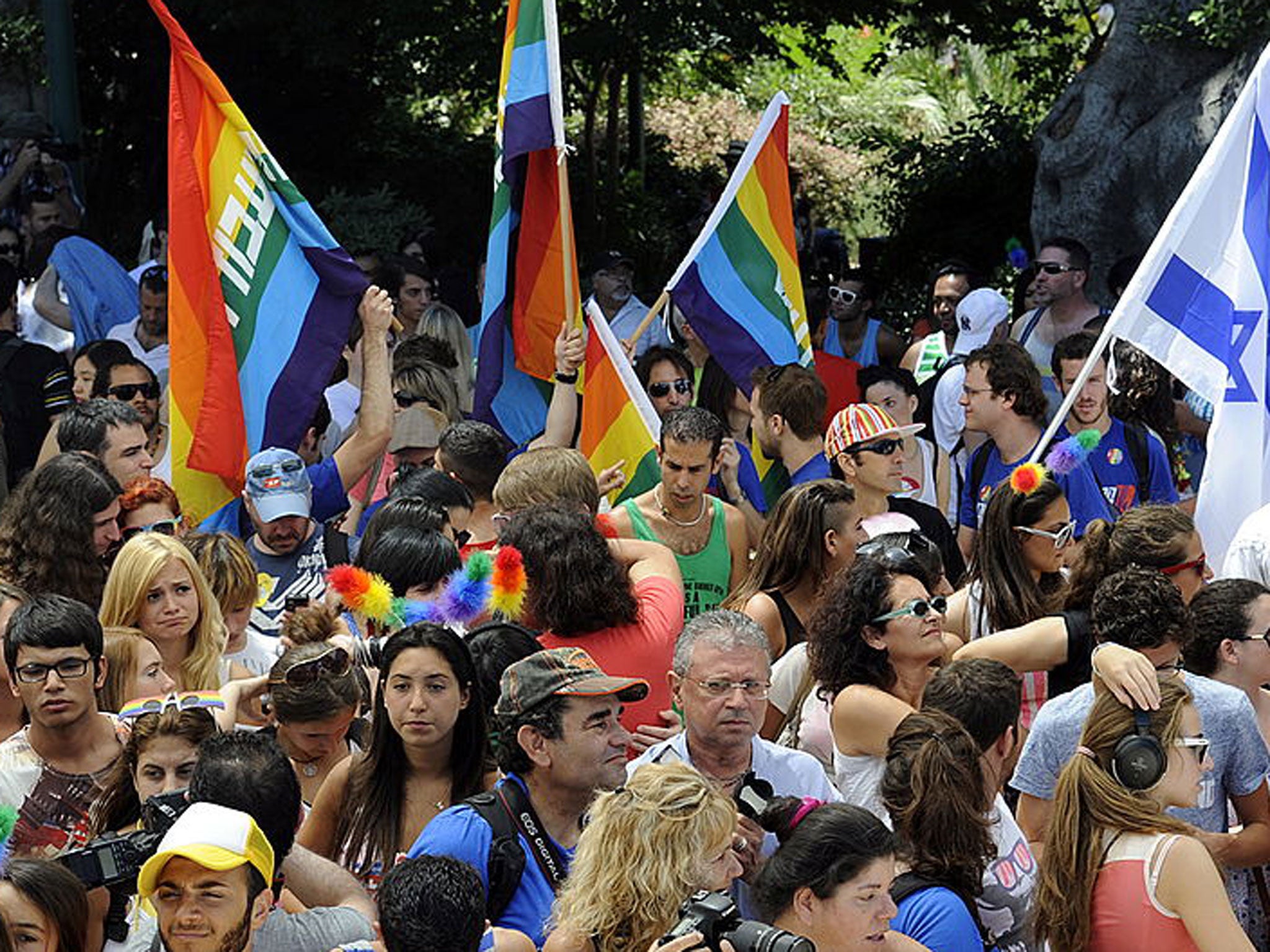 Gay Pride Parade in Tel Aviv, 2012