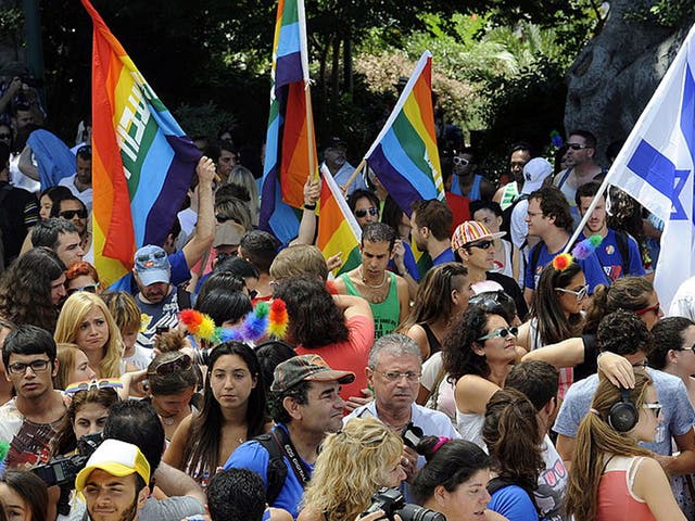 Facebook post of US embassy in Tel Aviv raising gay pride flag receives ...