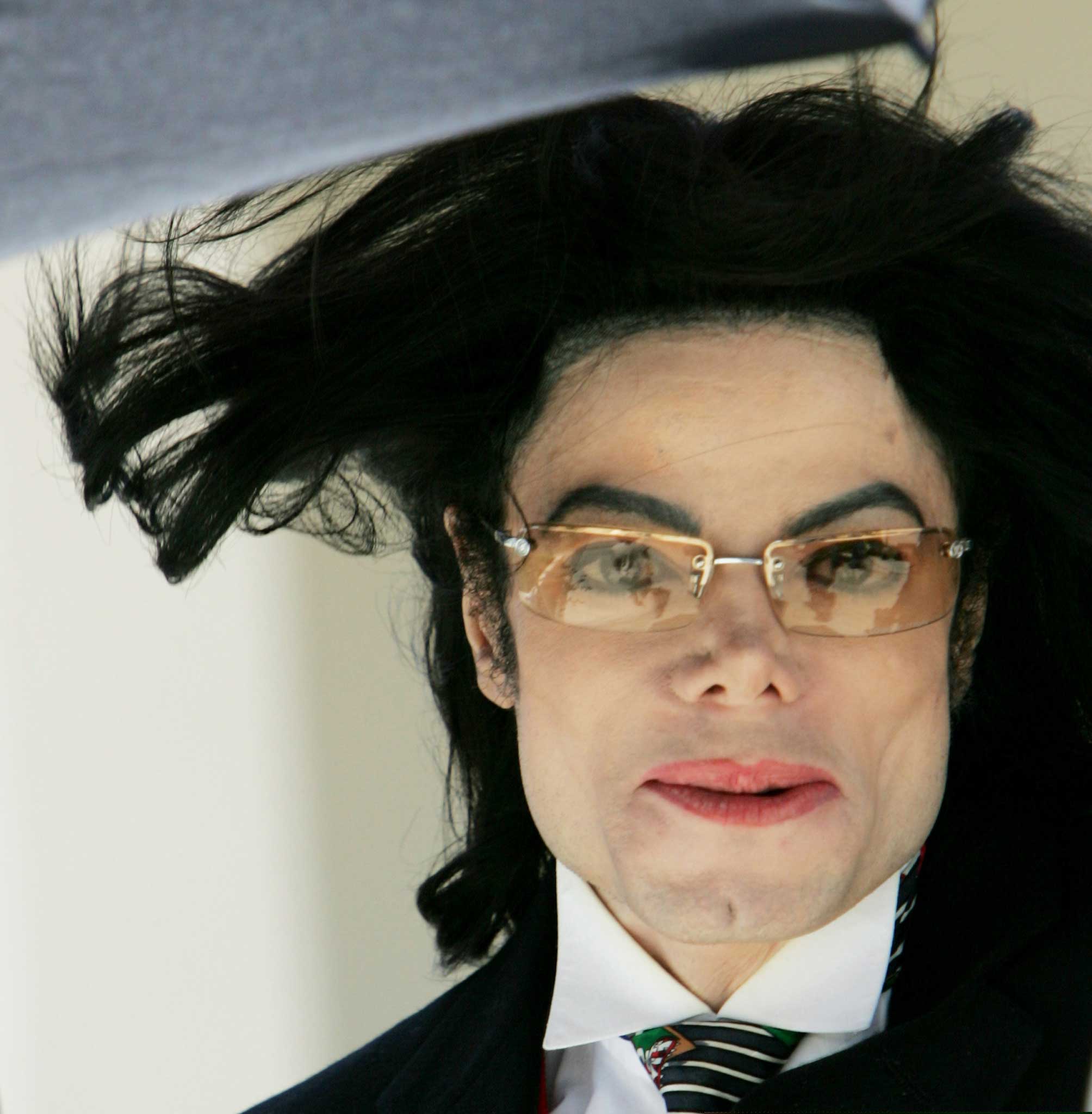 Skewed: Michael Jackson, March 2009, in London
