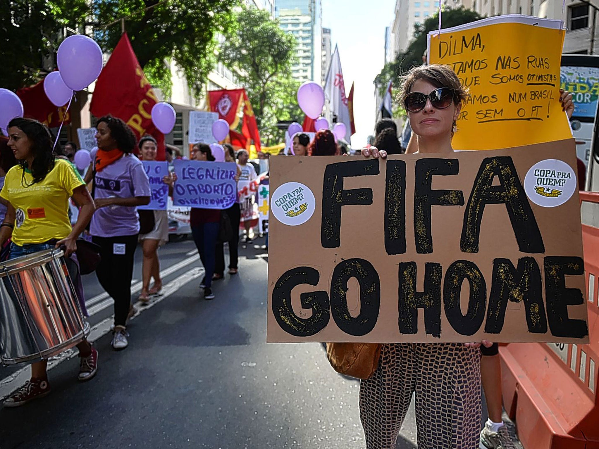 Fifa has created a World Cup so costly and authoritarian that hundreds of thousands of Brazilians have protested against it