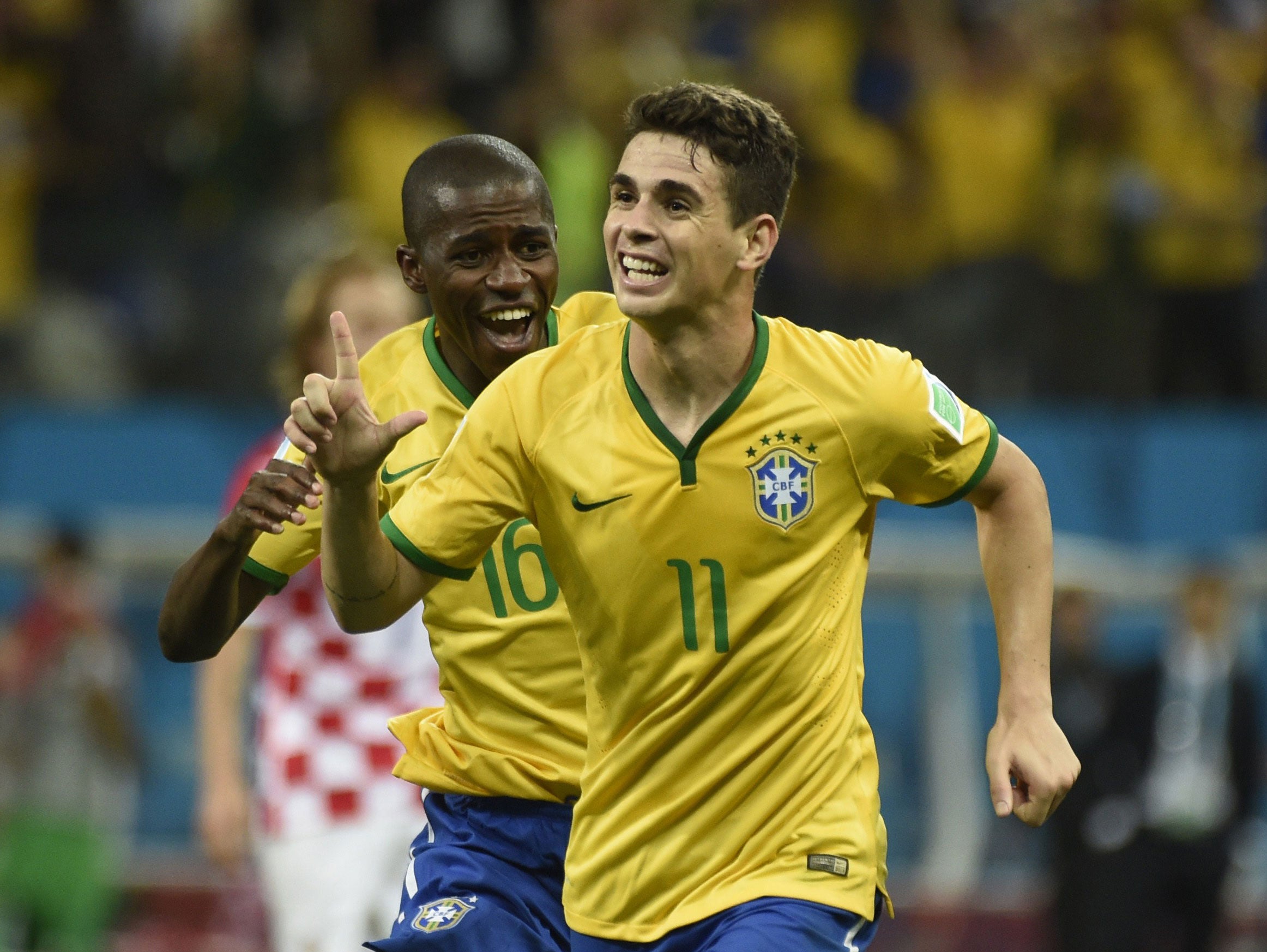 Oscar got everything moving for Brazil