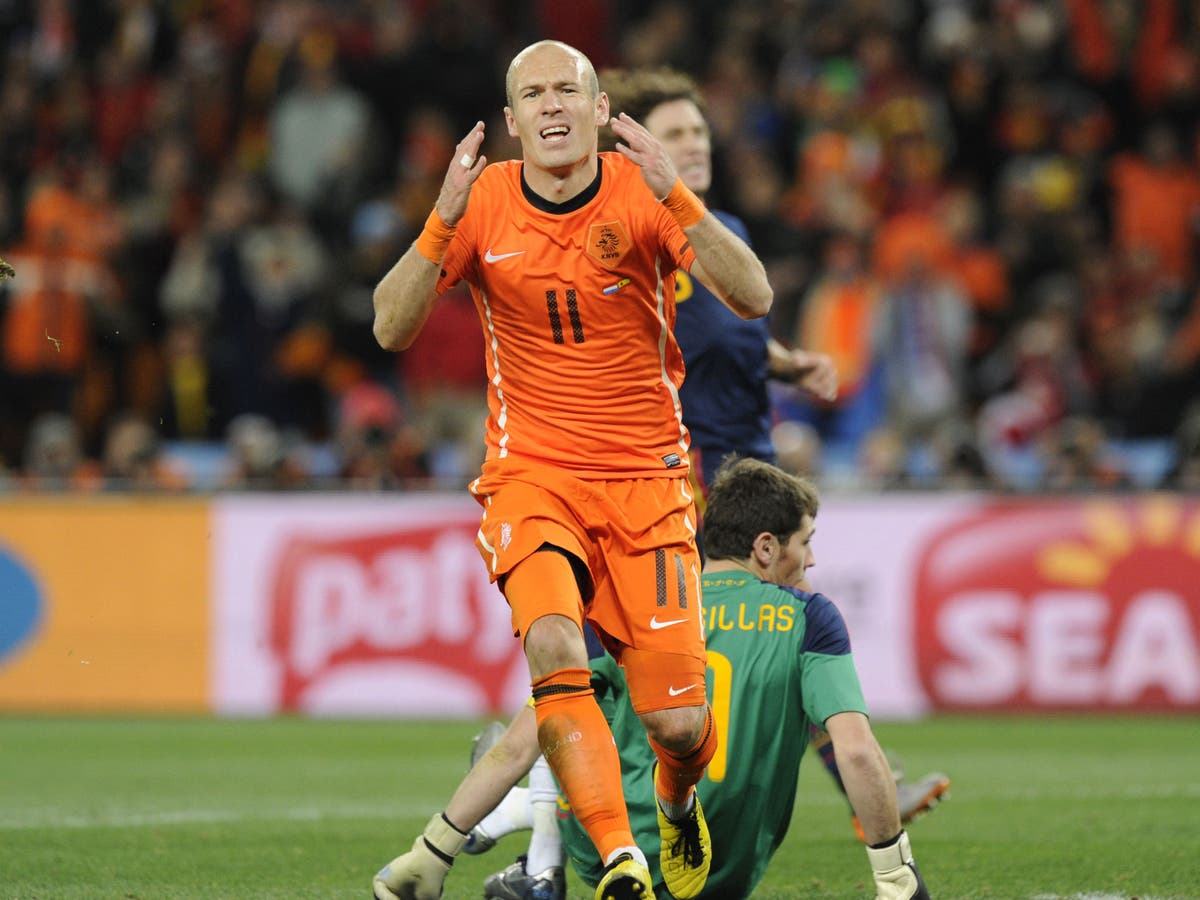 Spain v Netherlands Arjen Robben looking for revenge against Iker