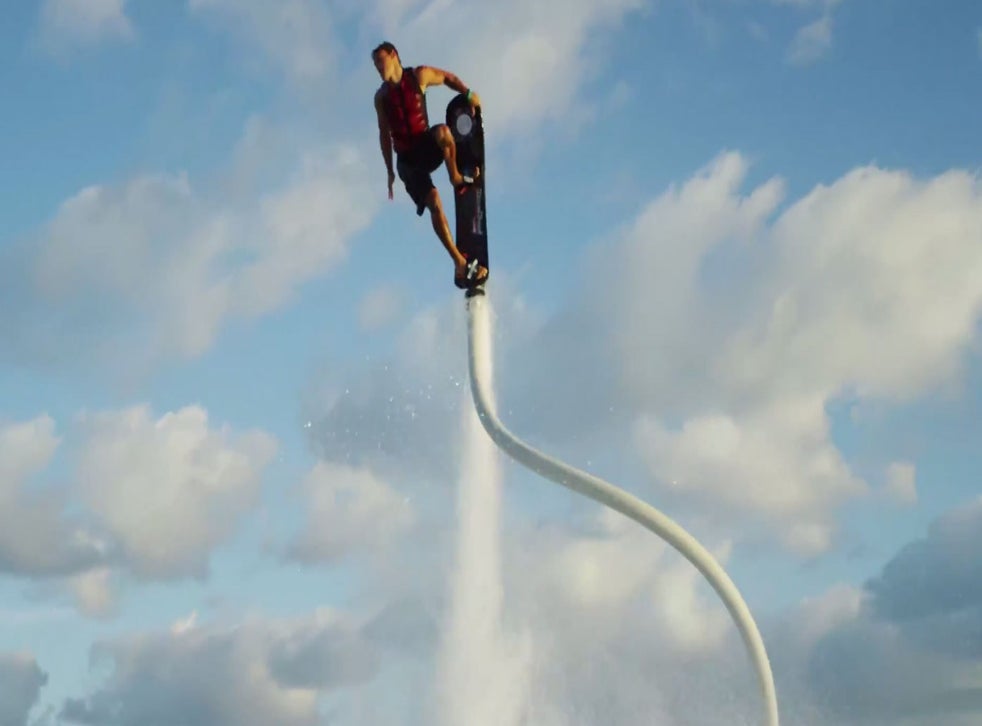 Meet the Flyboard the waterpowered hoverboard you never knew you