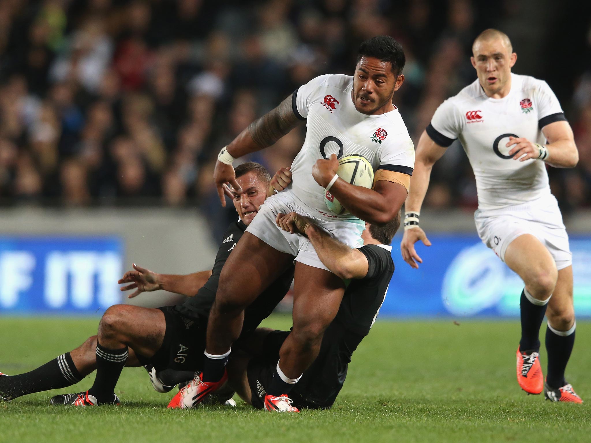 Manu Tuilagi has been the regular outside centre for England