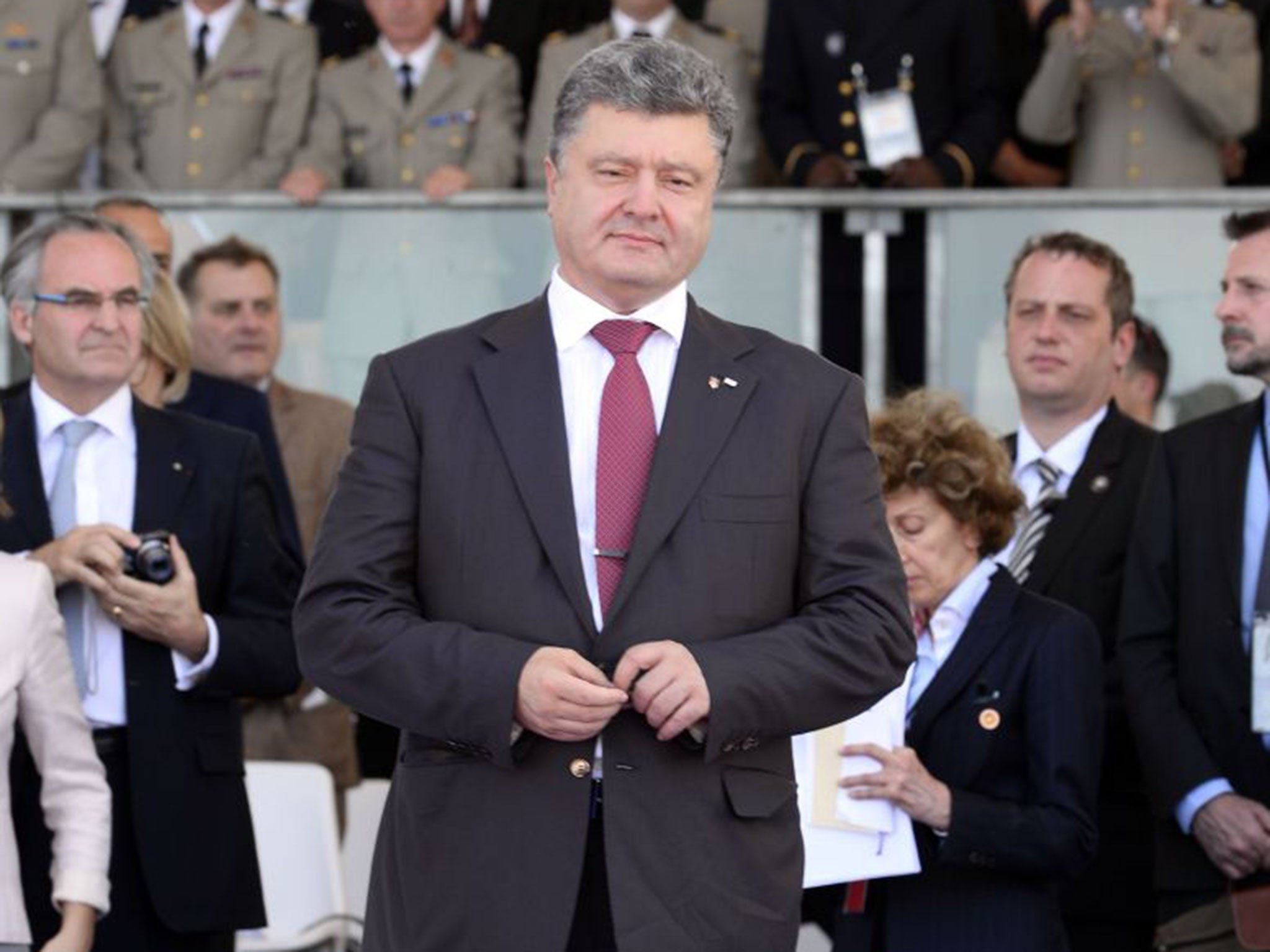 President Poroshenko was sworn in as Ukraine's new leader last weekend