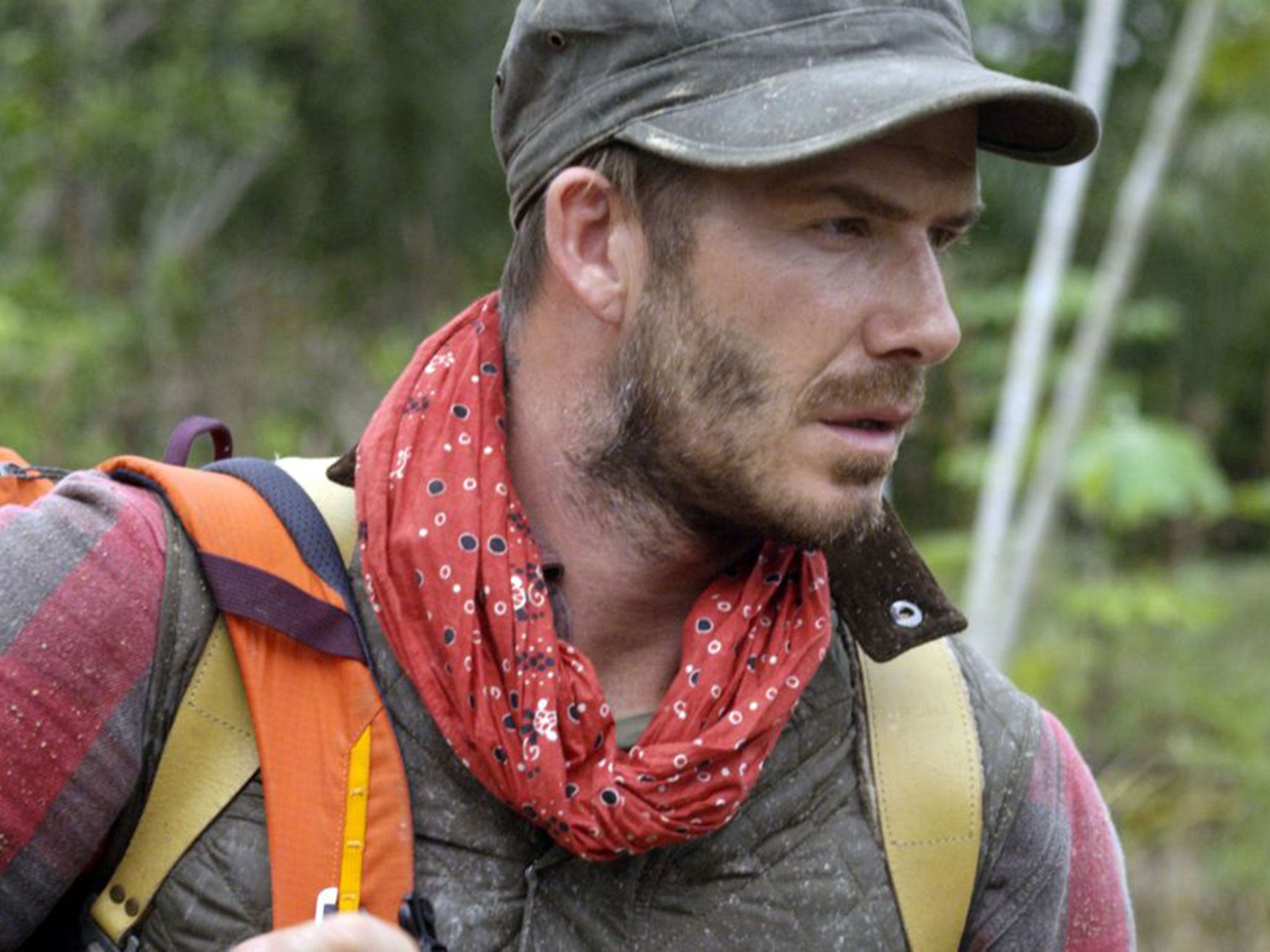 The former England footballer ventured into the Amazon jungle for his programme, 'David Beckham into the Unknown'