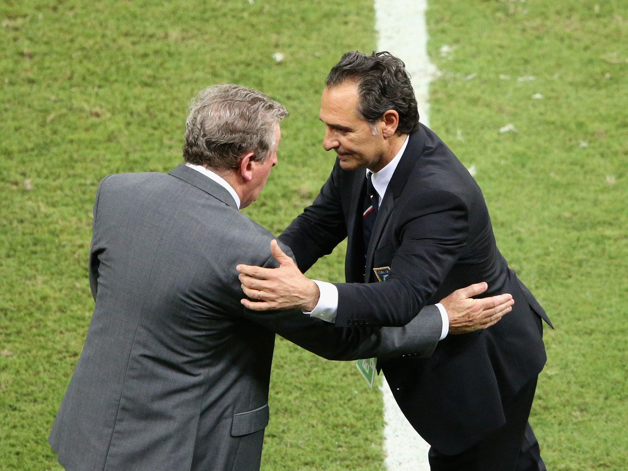 Cesare Prandelli has called England one of the best sides at the World Cup after his Italy team beat them 2-1 in Manuas
