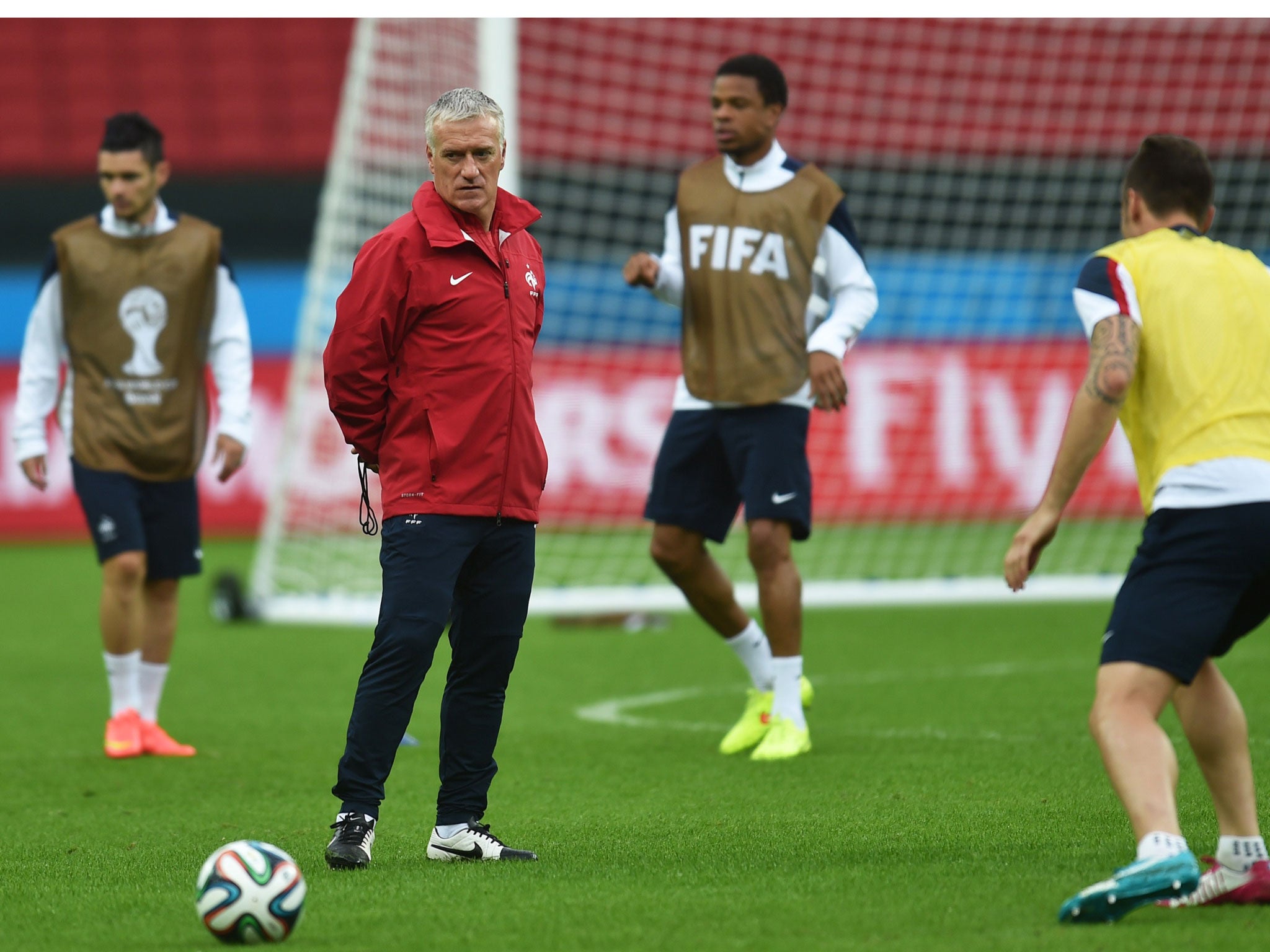Didier Deschamps faces Honduras tonight hoping for harmony in his French squad