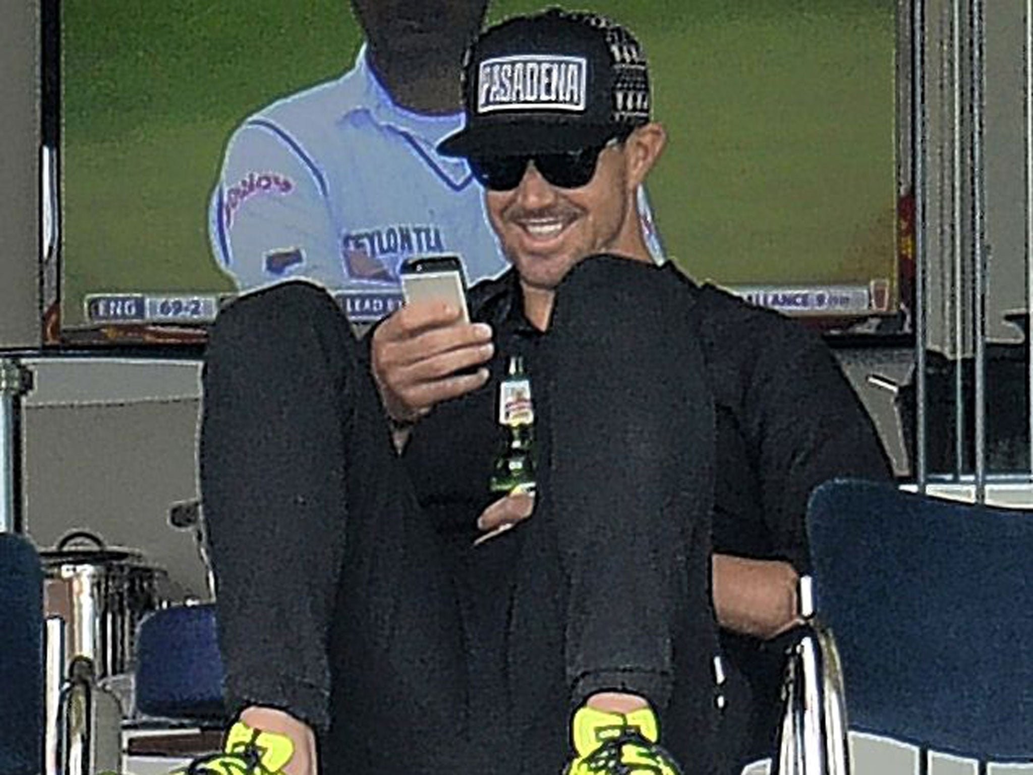 Kevin Pietersen at Lord’s on Sunday