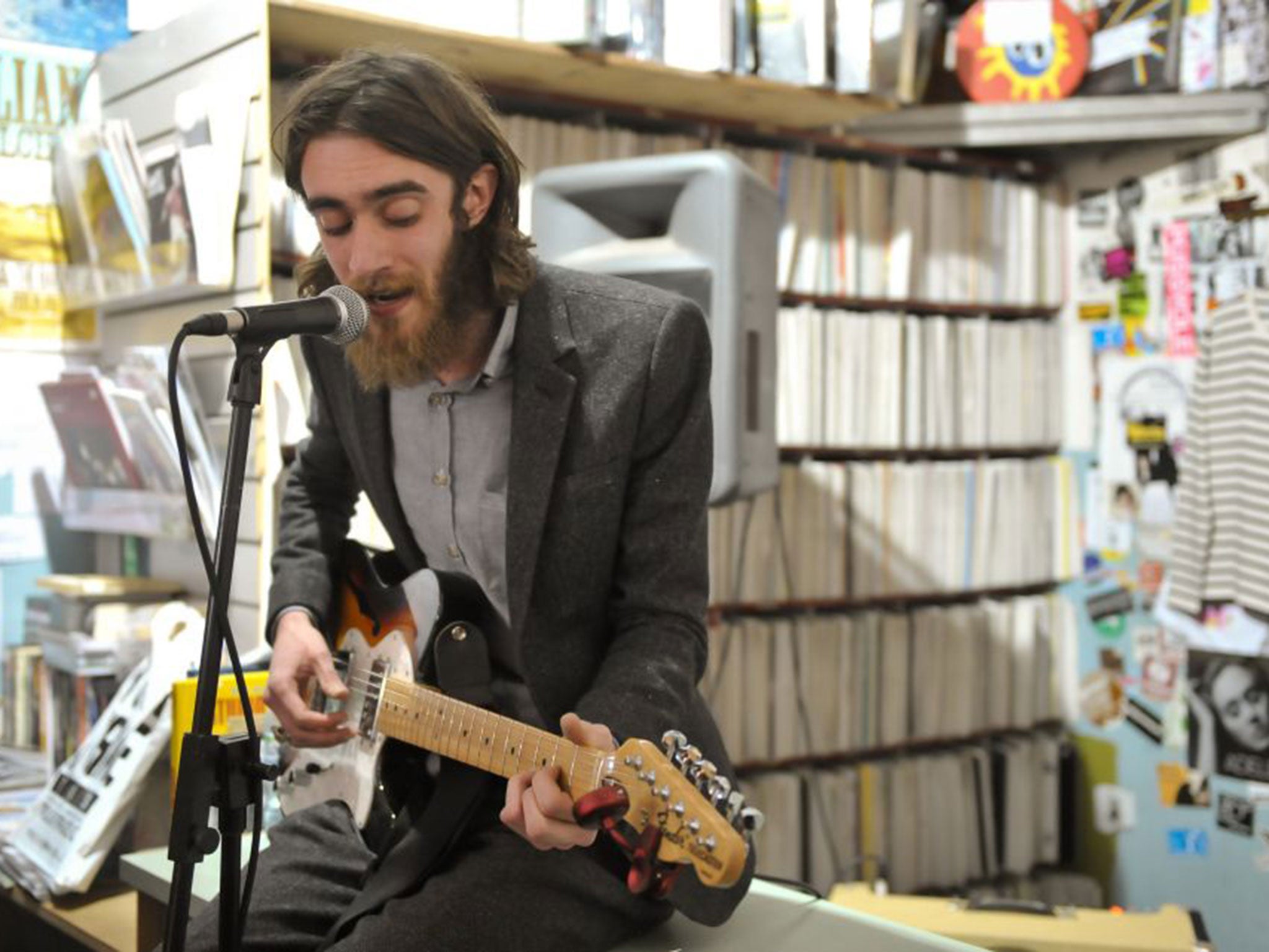Keaton Henson has struggled to cope with crippling stage fright