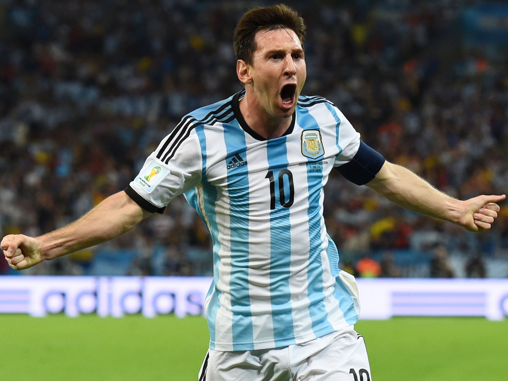 Lionel Messi spoke of his 'big relief' after scoring a superb goal for Argentina against Bosnia-Herzegovina