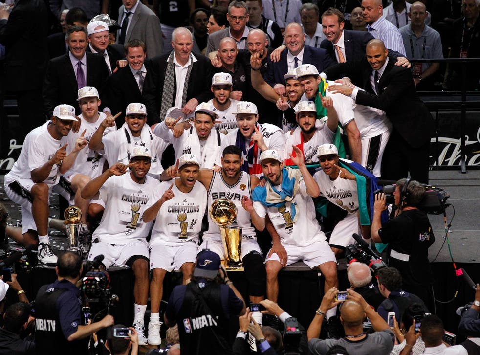 The San Antonio Spurs beat the Miami Heat to win the 2014 NBA Finals 4-1