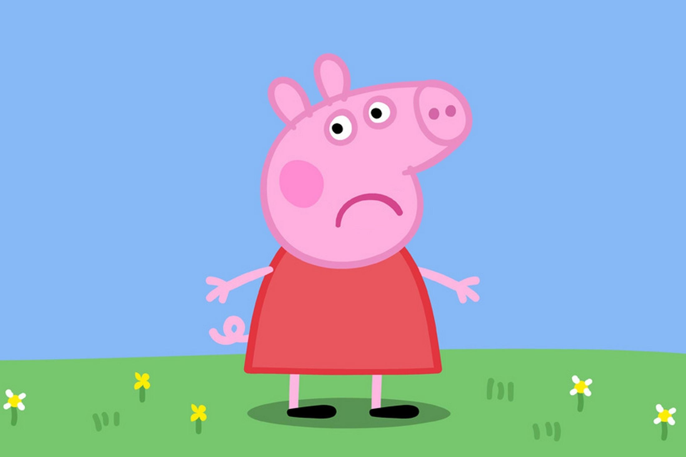Peppa Pig was on her way to the UK from China