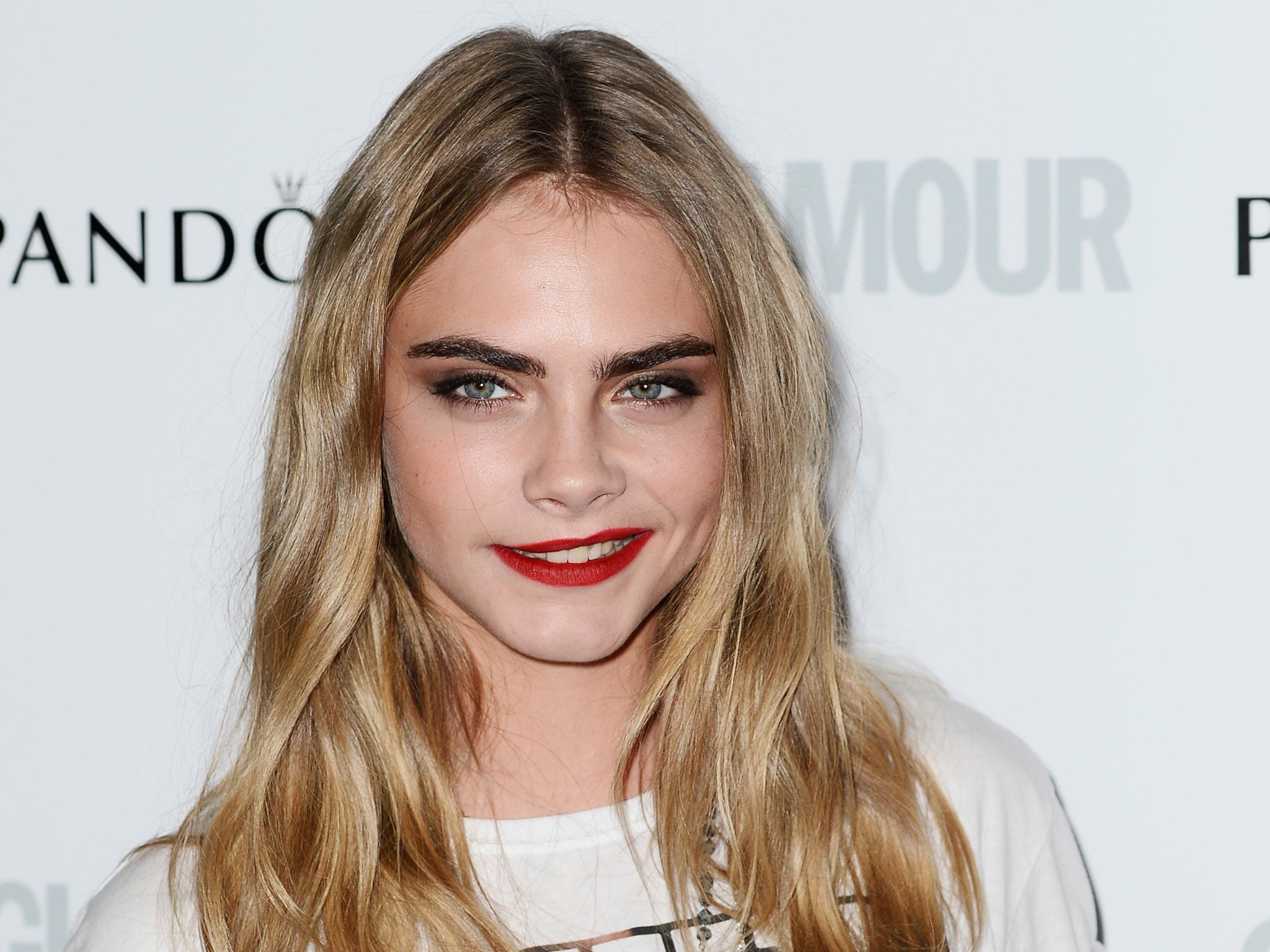 Cara Delevingne, who makes her TV acting debut this week, said she only started modelling to pay for drama school