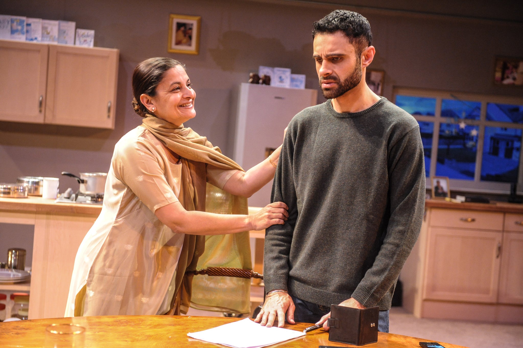 A scene from Khandan at the Royal Court Theatre